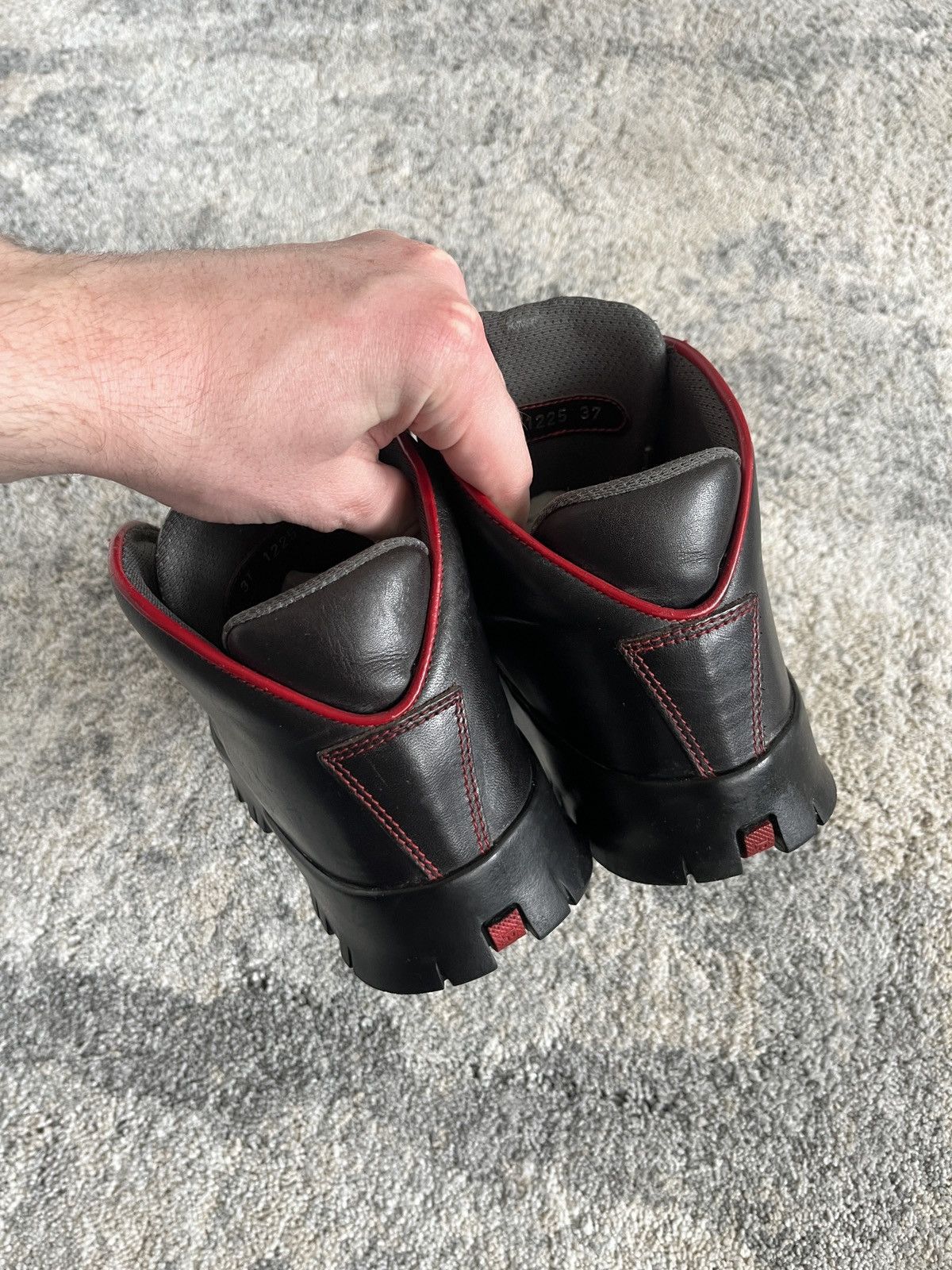 Prada Prada 2000’s leather boots Size US 7 / IT 37 - 3 Thumbnail
