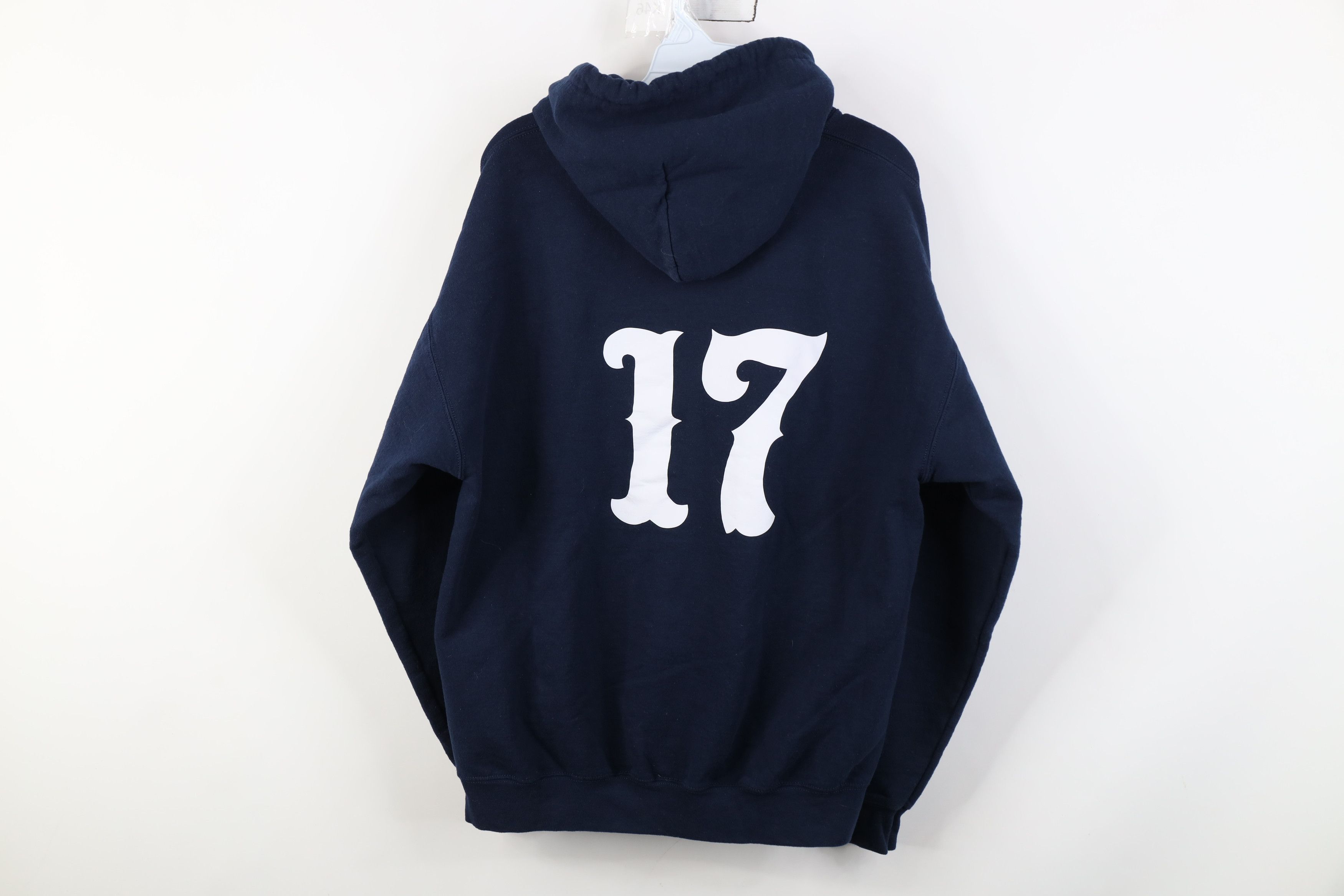 Vintage Vintage 90s Y2K New York Yankees Baseball Hoodie Blue Size US L / EU 52-54 / 3 - 12 Thumbnail