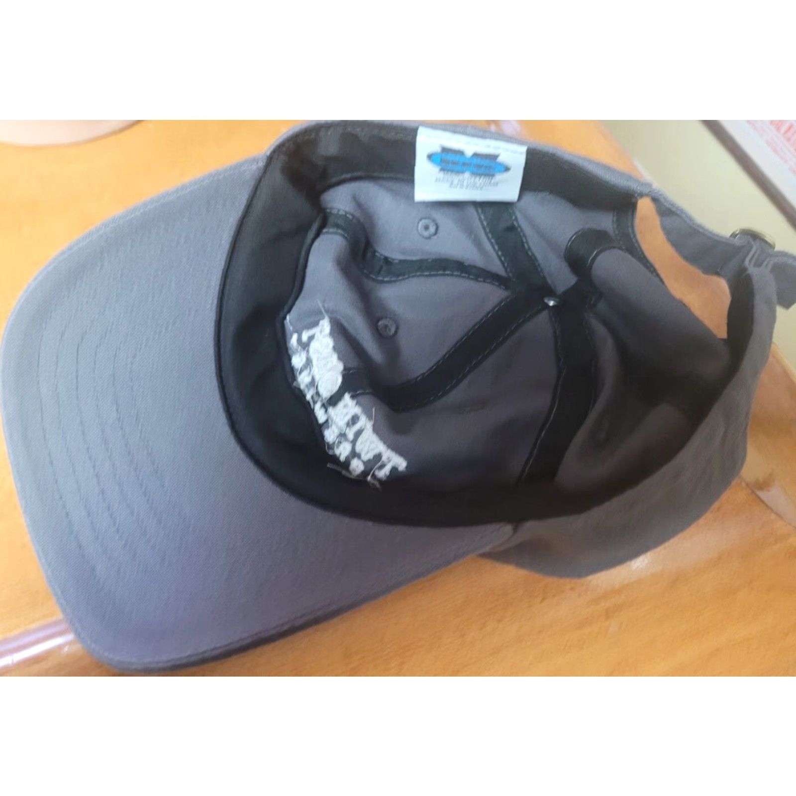 Vintage VINTAGE Big X Twin Oast Brewing Port Clinton OH Hats Adjustable Cap Gray Baseball Cap Men Adjustable Cotton Beer Logo 60 Acre Orchard Vintage Mens Size ONE SIZE - 3 Thumbnail