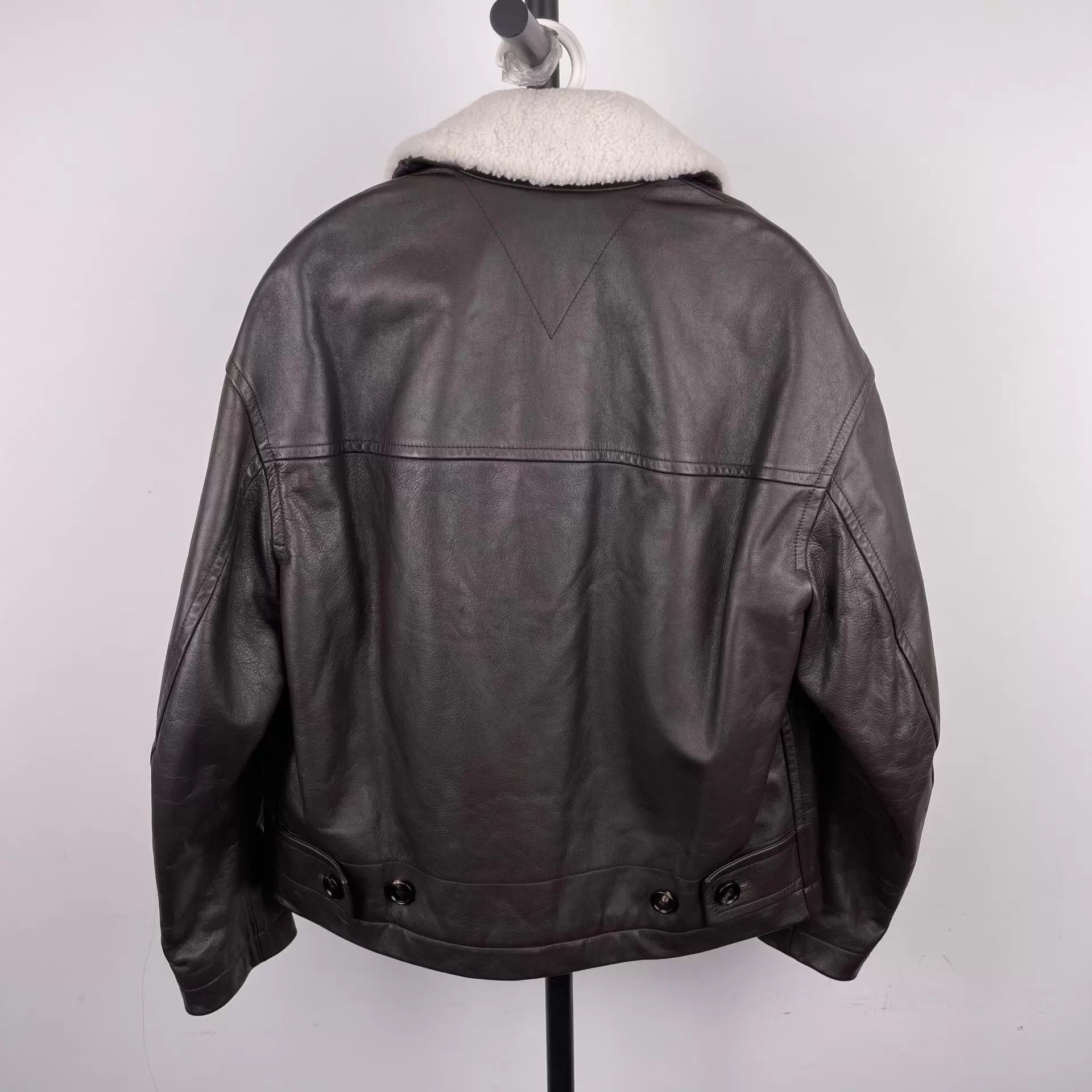 Bottega Veneta BV Brown Cowhide Jacket Size 36 Size XS / US 0-2 / IT 36-38 - 2 Thumbnail