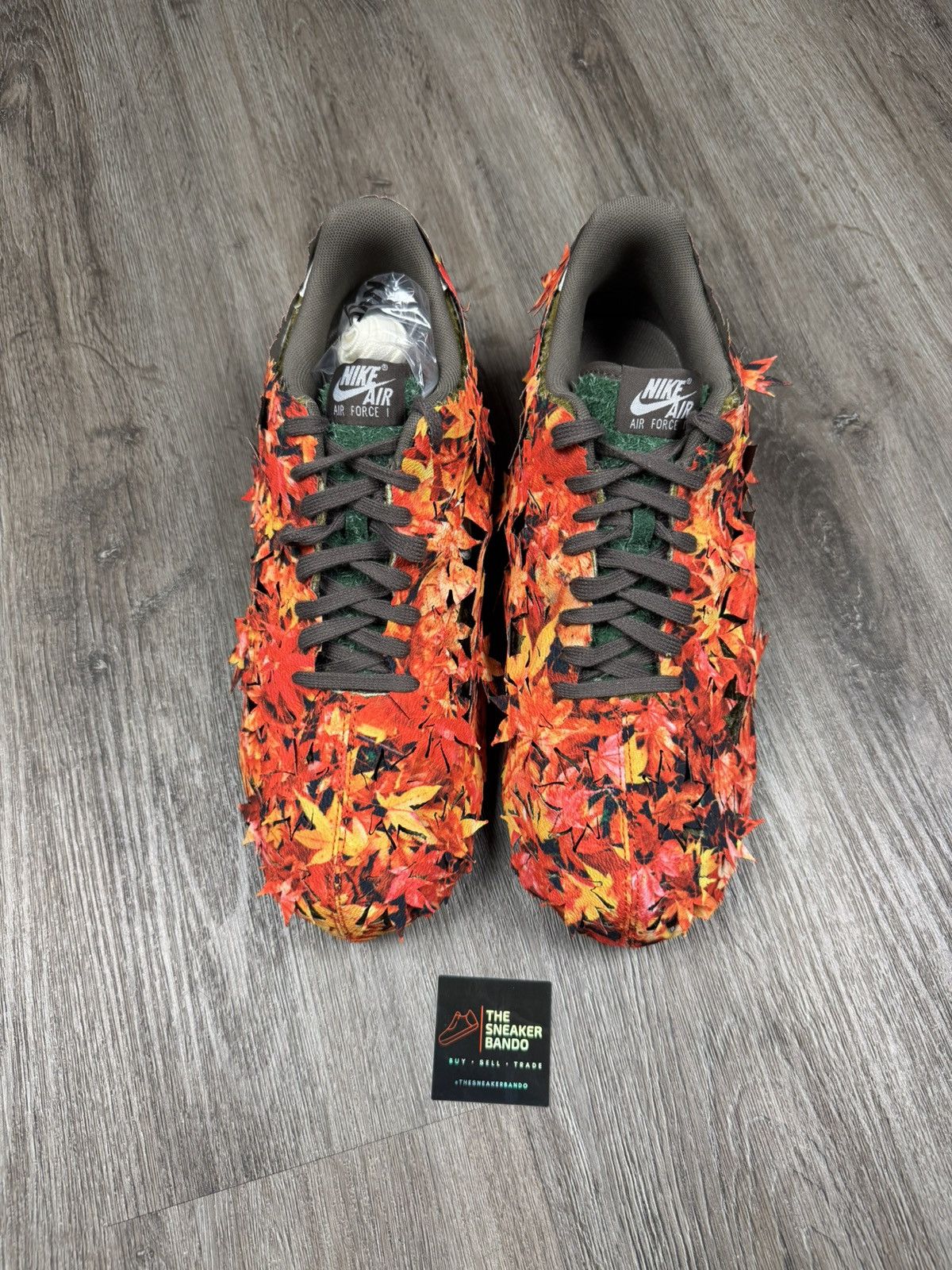 Nike Nike Air Force 1 LX Low Leaf Autumn Camo Size 12 Size US 12 / EU 45 - 2 Thumbnail