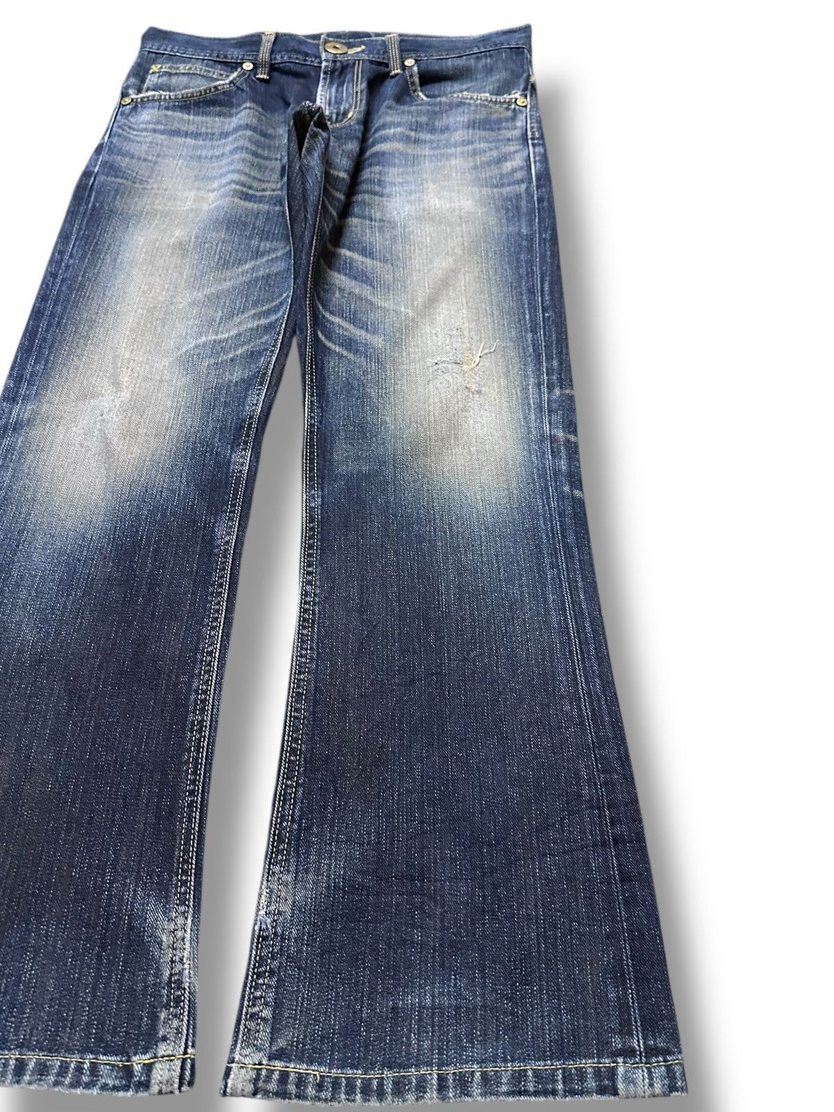 Lee × Number (N)ine Vintage Lee Flare Bootcut Denim Size US 33 - 4 Thumbnail