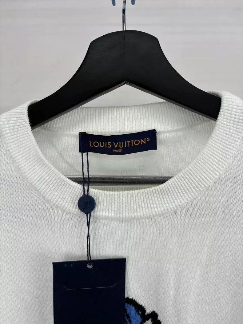 Louis Vuitton Louis Vuitton Short Sleeve Knit TShirt-2506 Size US S / EU 44-46 / 1 - 4 Thumbnail