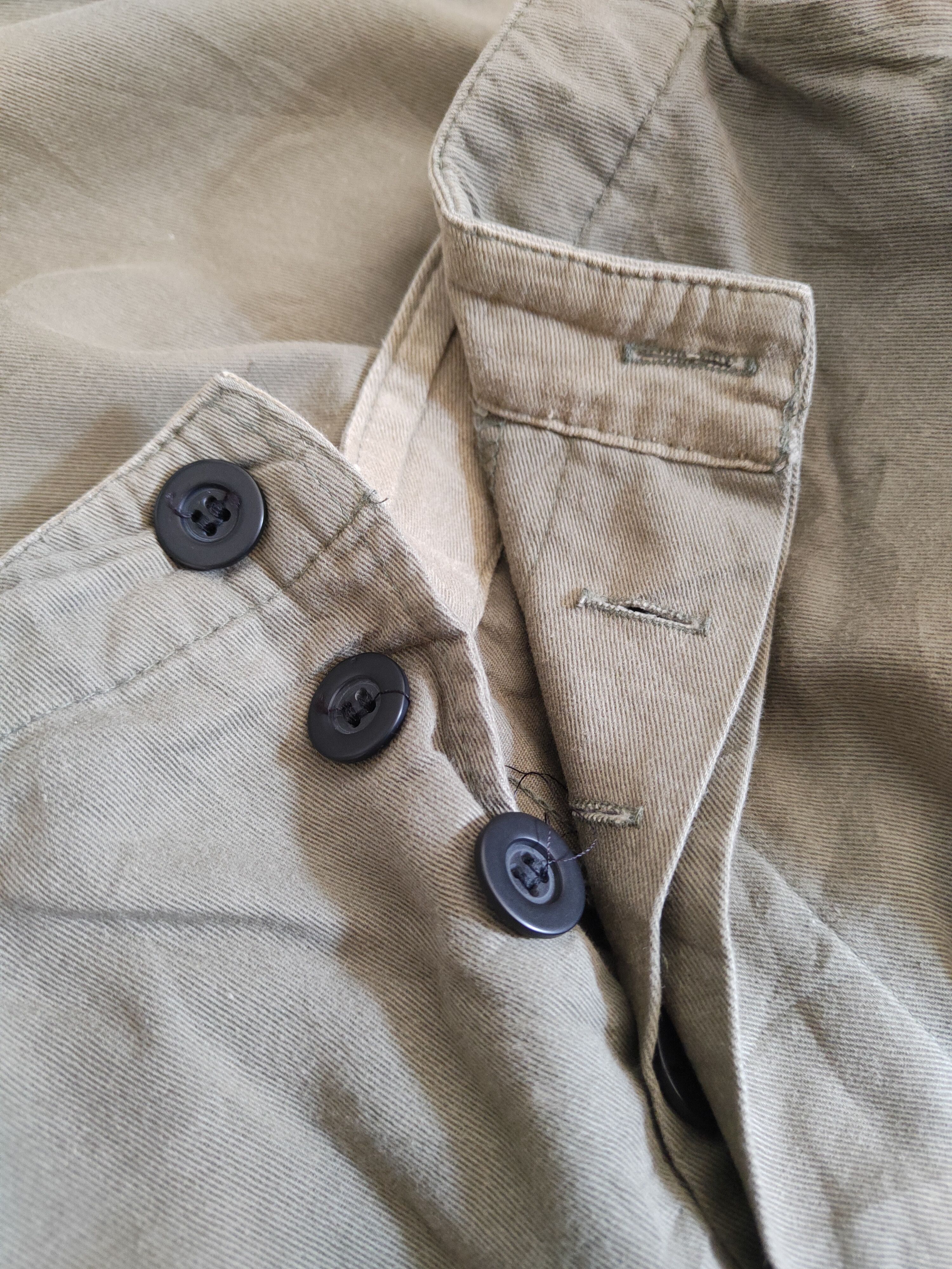 Japanese Brand VINTAGE Gueho Wear Dark Olive Faded Cargo Pants N#33 Size US 32 / EU 48 - 13 Thumbnail