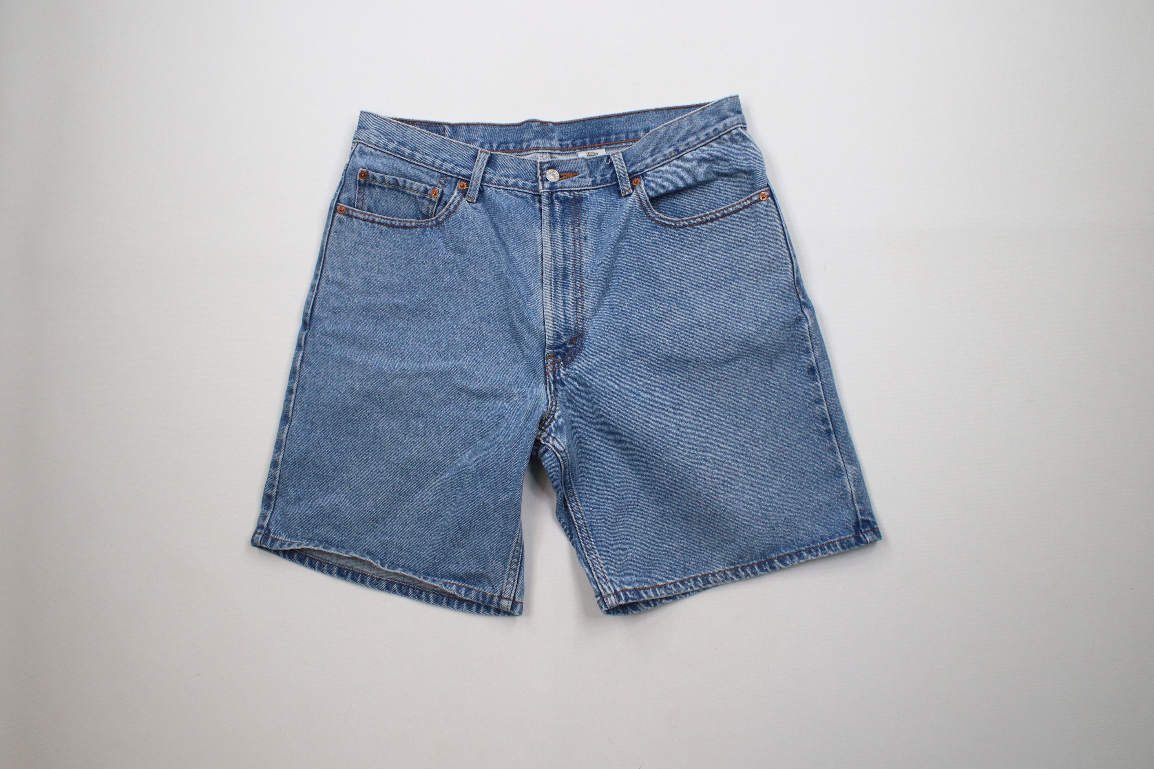 Levi's × Vintage Vintage Y2K 2004 Levis 550 Fit Denim Jean Shorts Jorts Size US 36 / EU 52 - 1 Thumbnail