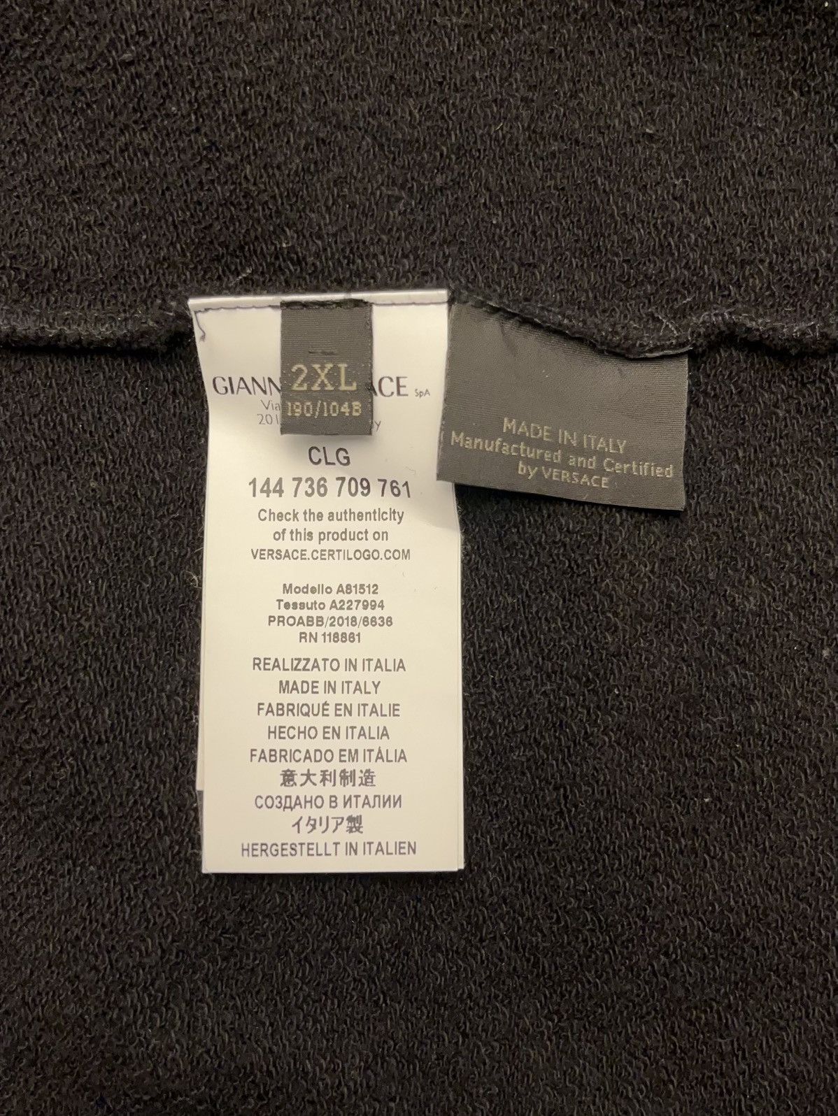 Versace Versace pocket logo hoodie Size US XXL / EU 58 / 5 - 4 Thumbnail