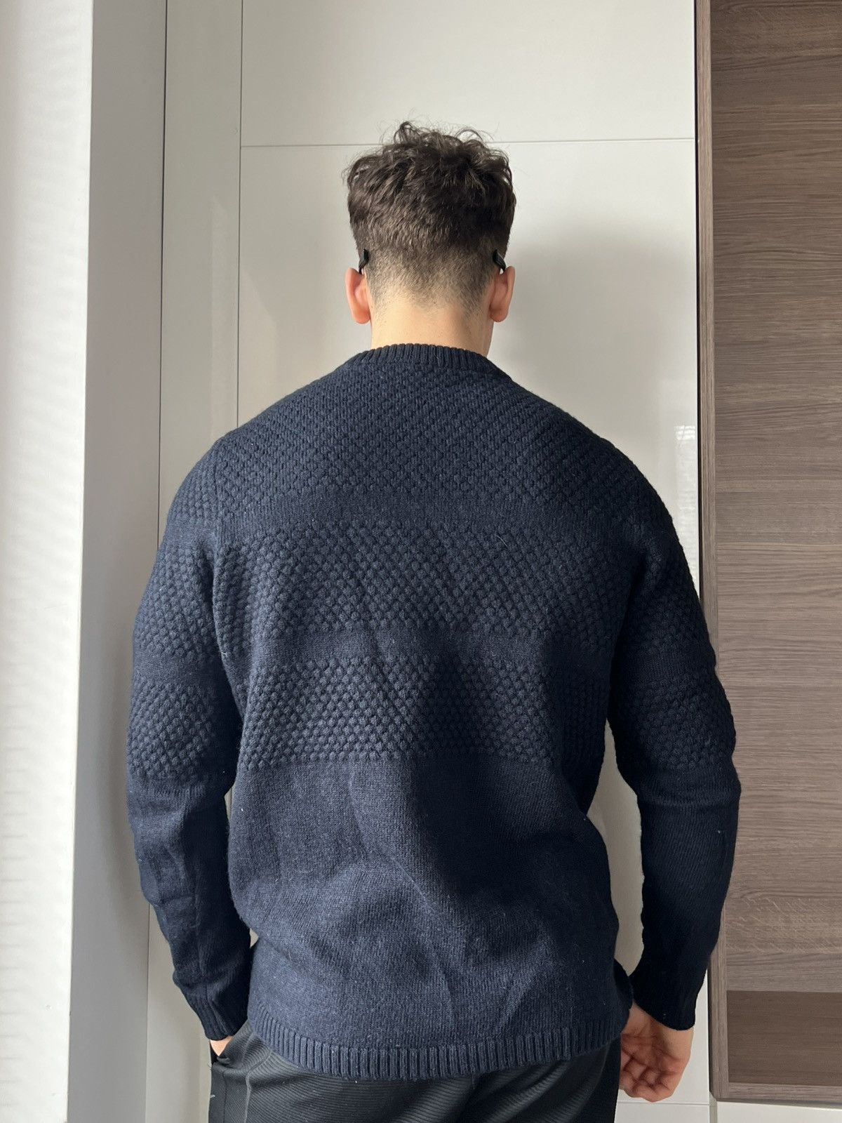 Japanese Brand × Samsoe Samsoe ‼️SAMSOE SAMSOE Dark Sapp LANA WOOL OLD MONEY STYLE SWEATER‼️ Size US XL / EU 56 / 4 - 17 Thumbnail