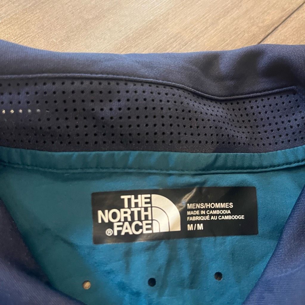 The North Face North Face Blue Athletic Polo Men Medium Bin L-52 Size US M / EU 48-50 / 2 - 3 Thumbnail