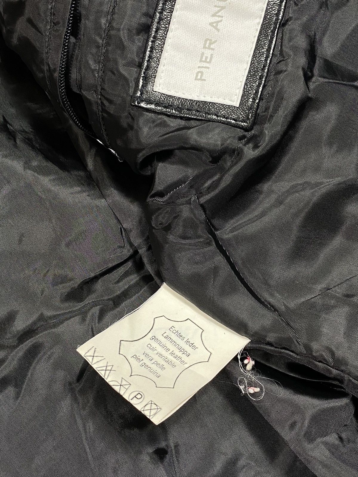 Genuine Leather × Vintage Vintage 90s Leather jacket black streetwear style Size US M / EU 48-50 / 2 - 6 Thumbnail