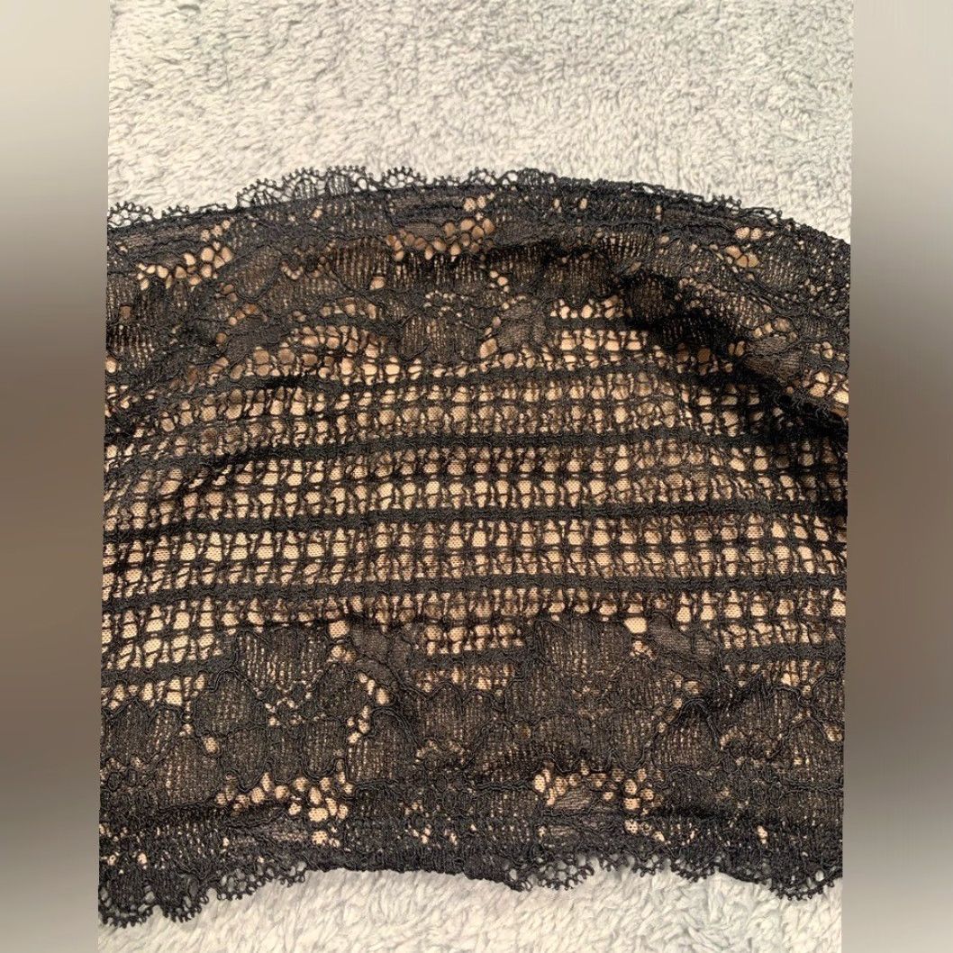 Free People Free People Intimately Bandeau Bra Lace Bralette Small S Women Black Bra Bralette Fashion Clothing Women’s Small Size ONE SIZE - 3 Thumbnail