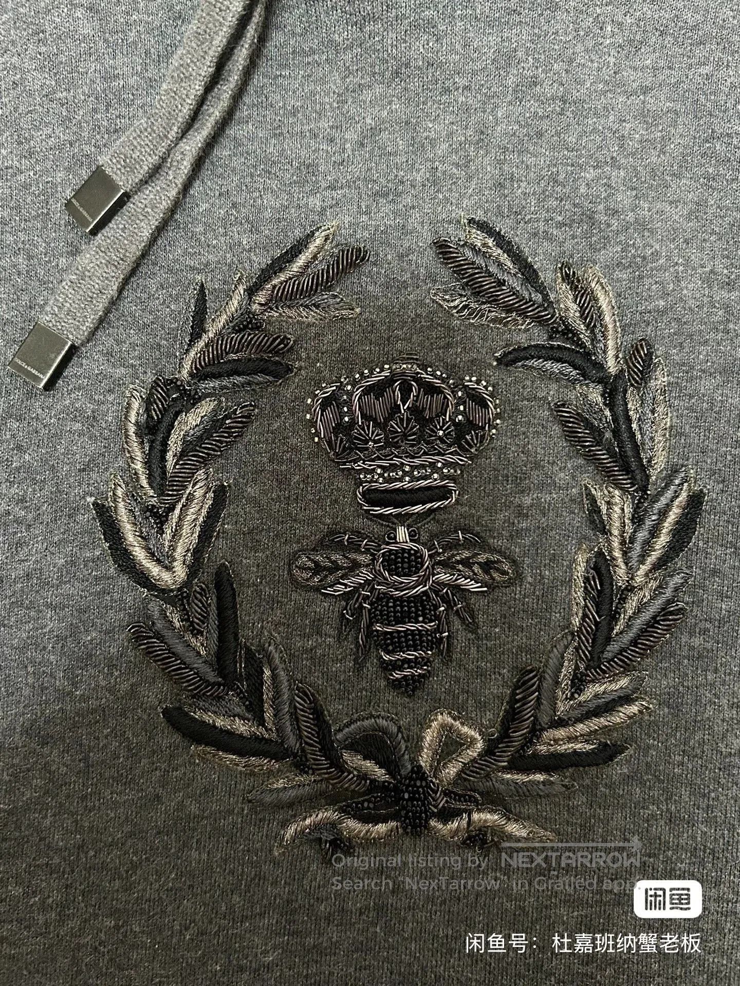 Dolce & Gabbana Dolce & Gabbana Embroidered Hoodie. Size US L / EU 52-54 / 3 - 3 Thumbnail