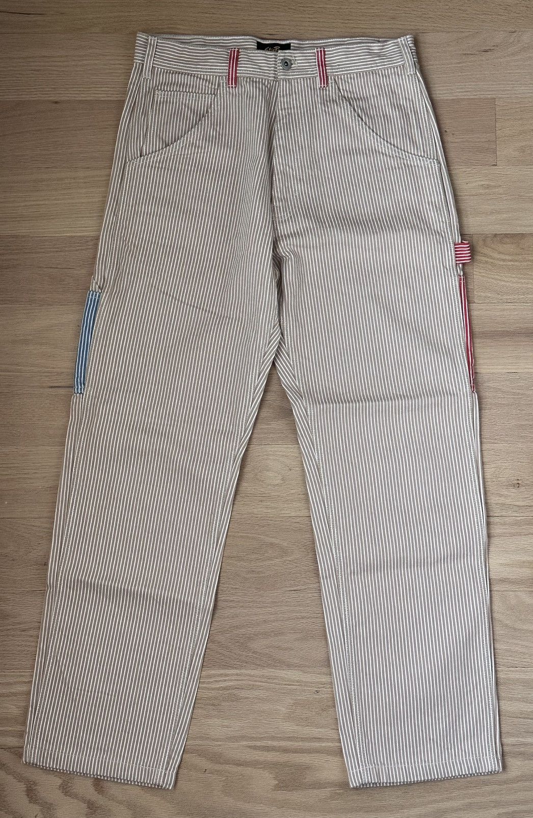 Stan Ray Multi Color Stan Ray Striped Work Pants Size US 32 / EU 48 - 1 Thumbnail