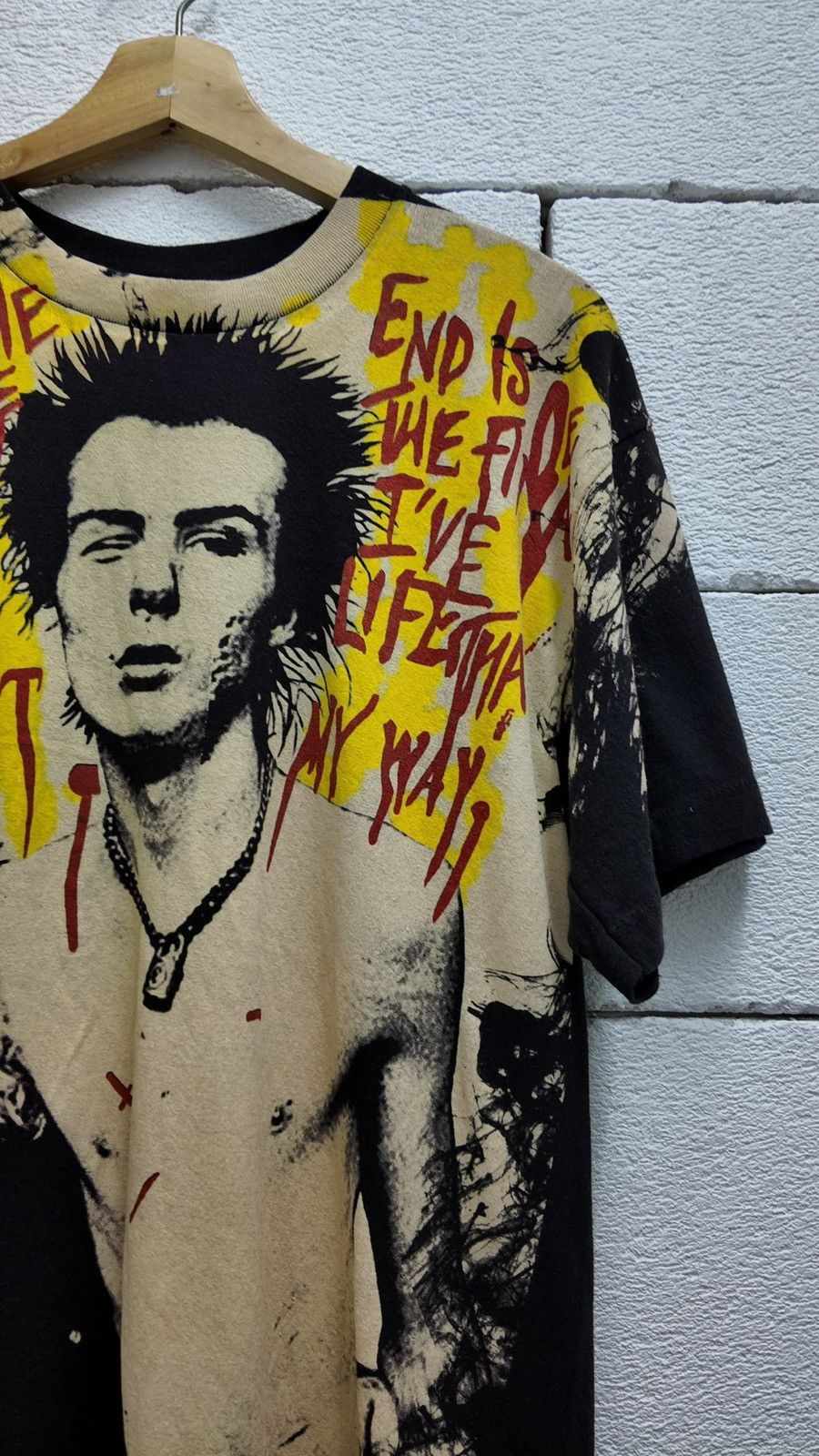 Band Tees Custom Tee Sid & Nancy Fullprint Size US L / EU 52-54 / 3 - 3 Thumbnail