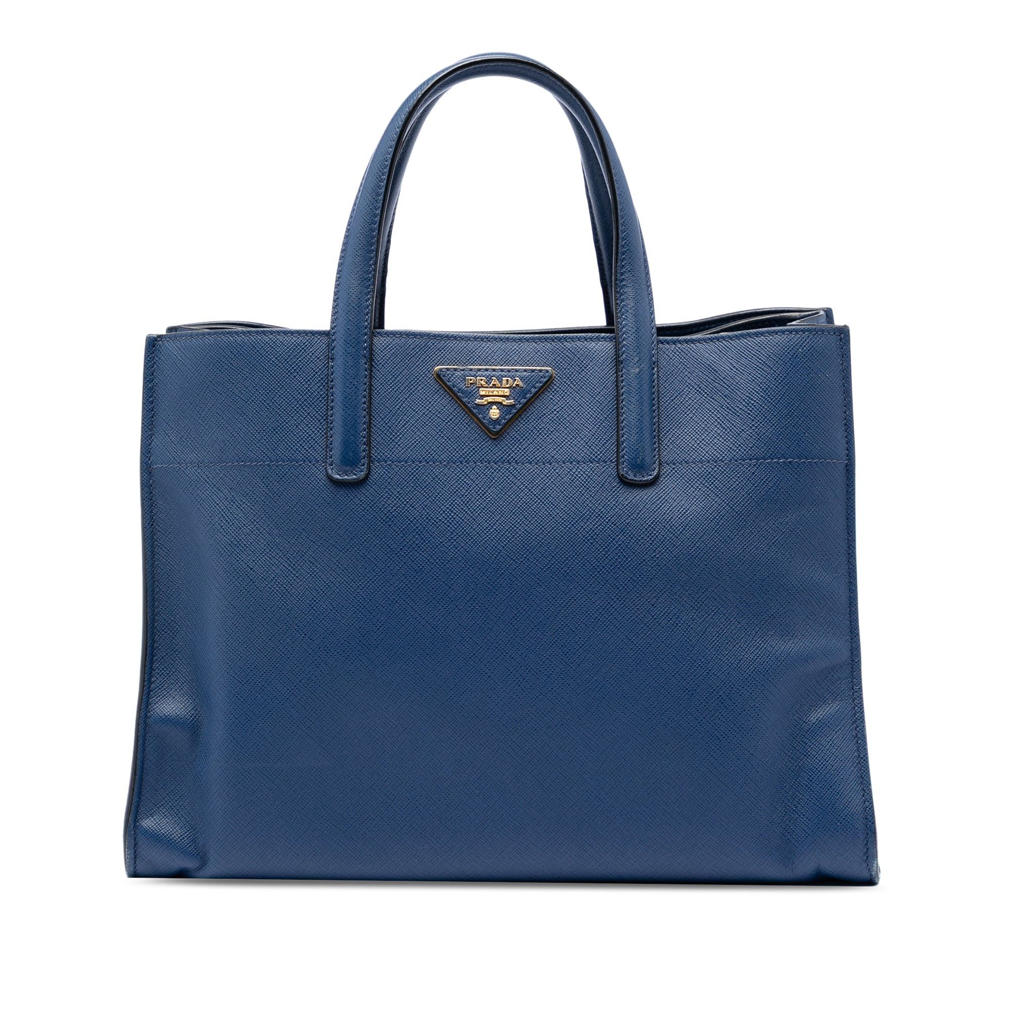 Prada Saffiano Soft Triple Pocket Tote Size ONE SIZE - 1 Thumbnail