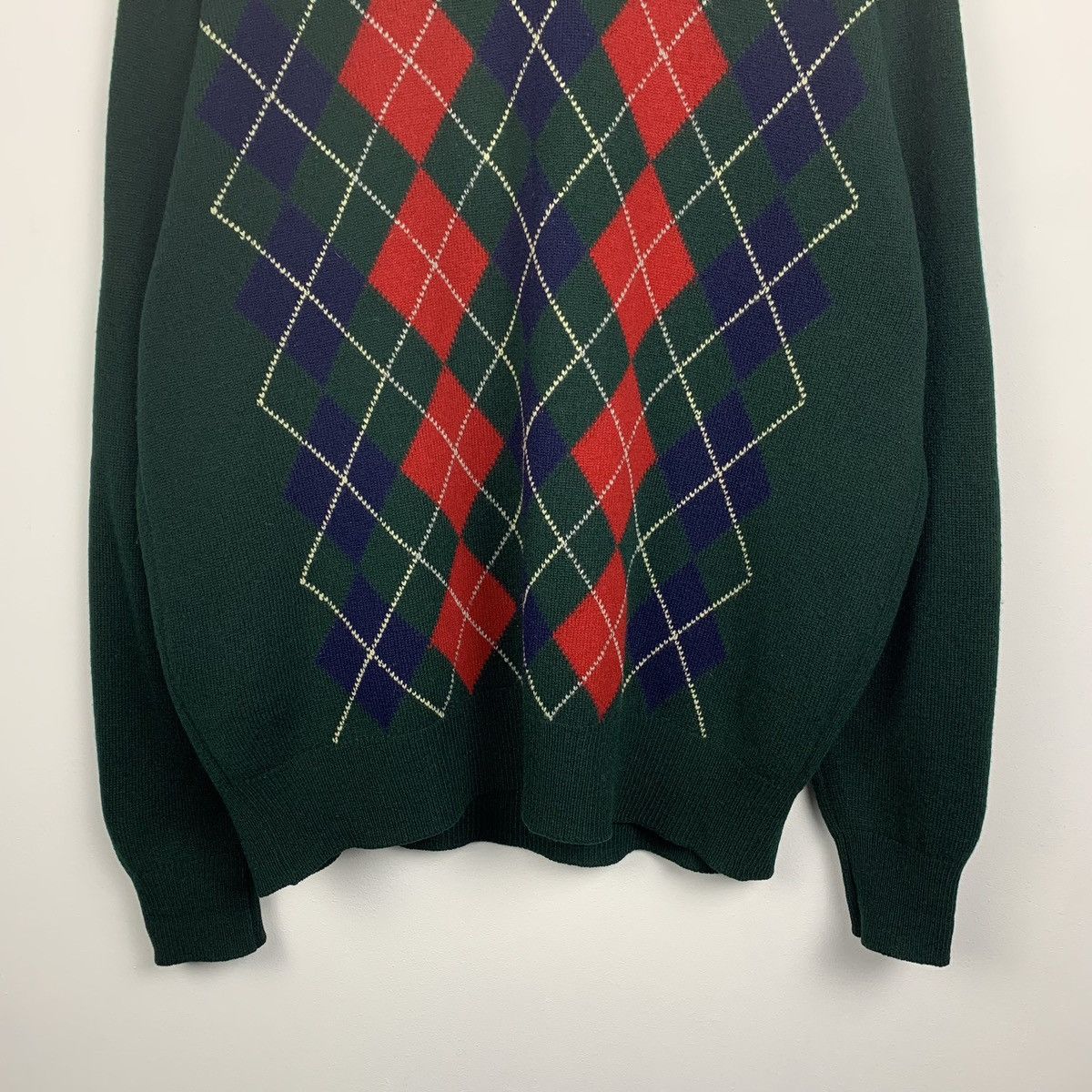 Johnstons Of Elgin Johnstons of Elgin Wool Sweater Green Vintage Mens Size M Size US M / EU 48-50 / 2 - 4 Thumbnail