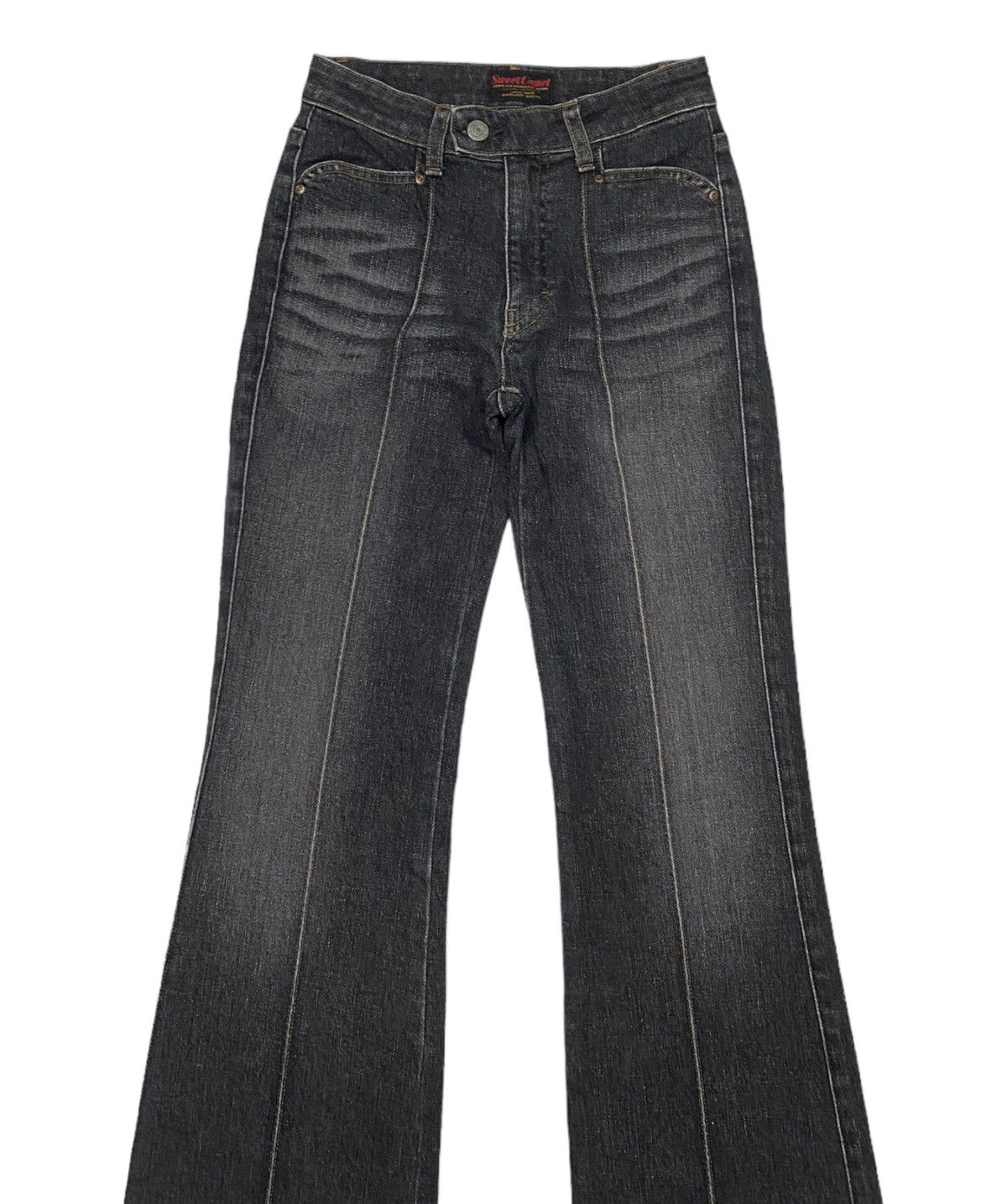 If Six Was Nine × Japanese Brand × Tornado Mart 🔥FLARE JEANS SWEET CAMEL BOOTCUT DENIM JEANS Size 24" / US 00 / IT 34 - 6 Thumbnail