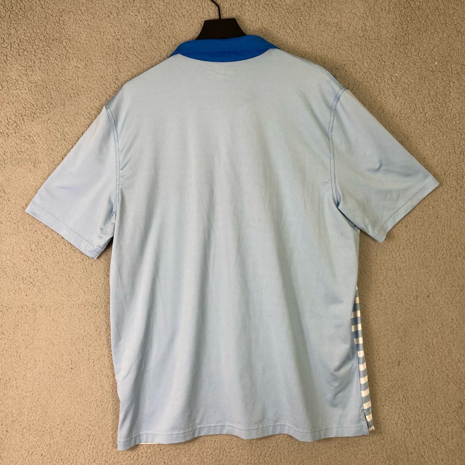 Vineyard Vines Vineyard Vines Men's XL Blue Spandex Golf Shirt Performance Size US XL / EU 56 / 4 - 5 Thumbnail