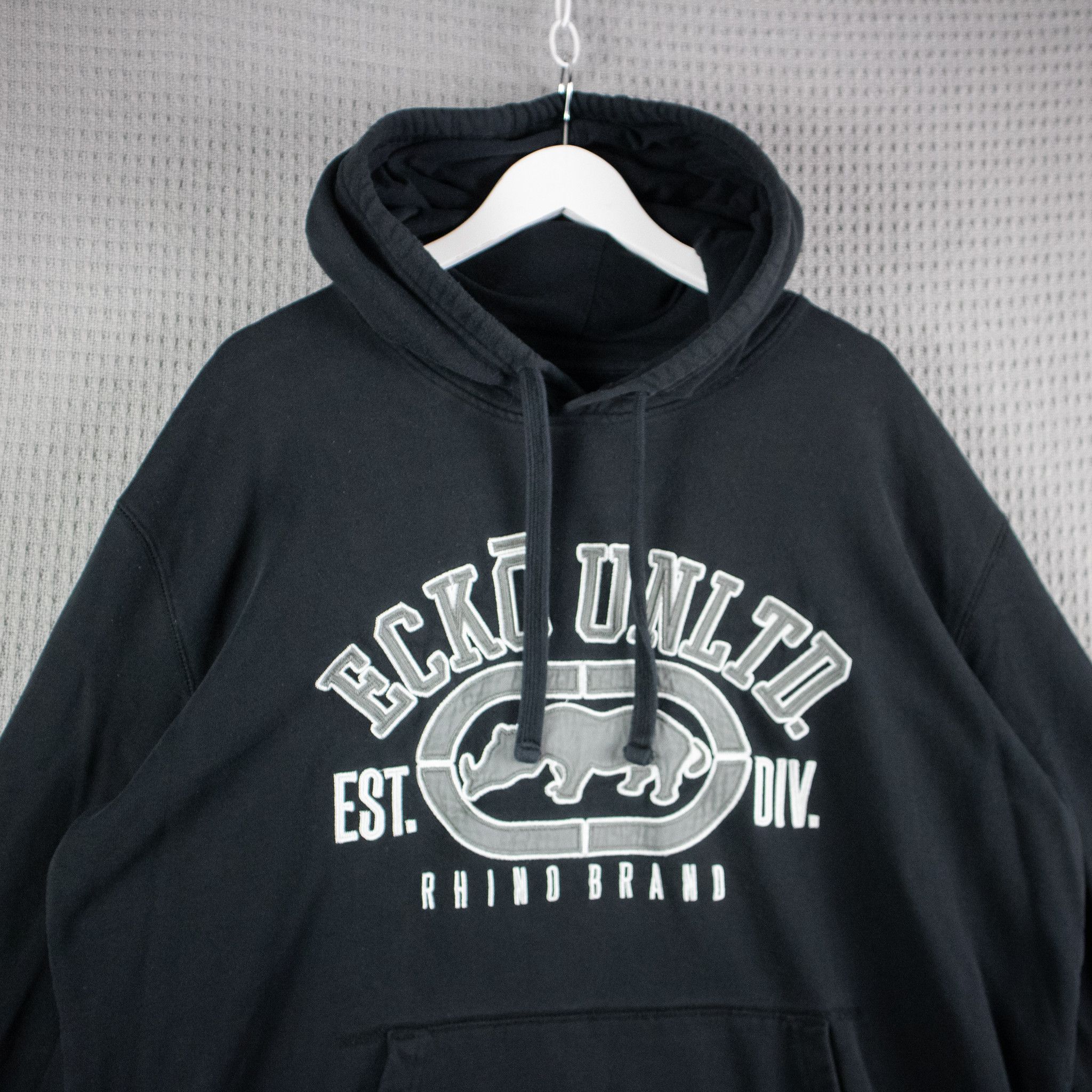 Ecko Unltd. Ecko Unltd Logo Hoodie Mens XXL Size US XXL / EU 58 / 5 - 4 Thumbnail