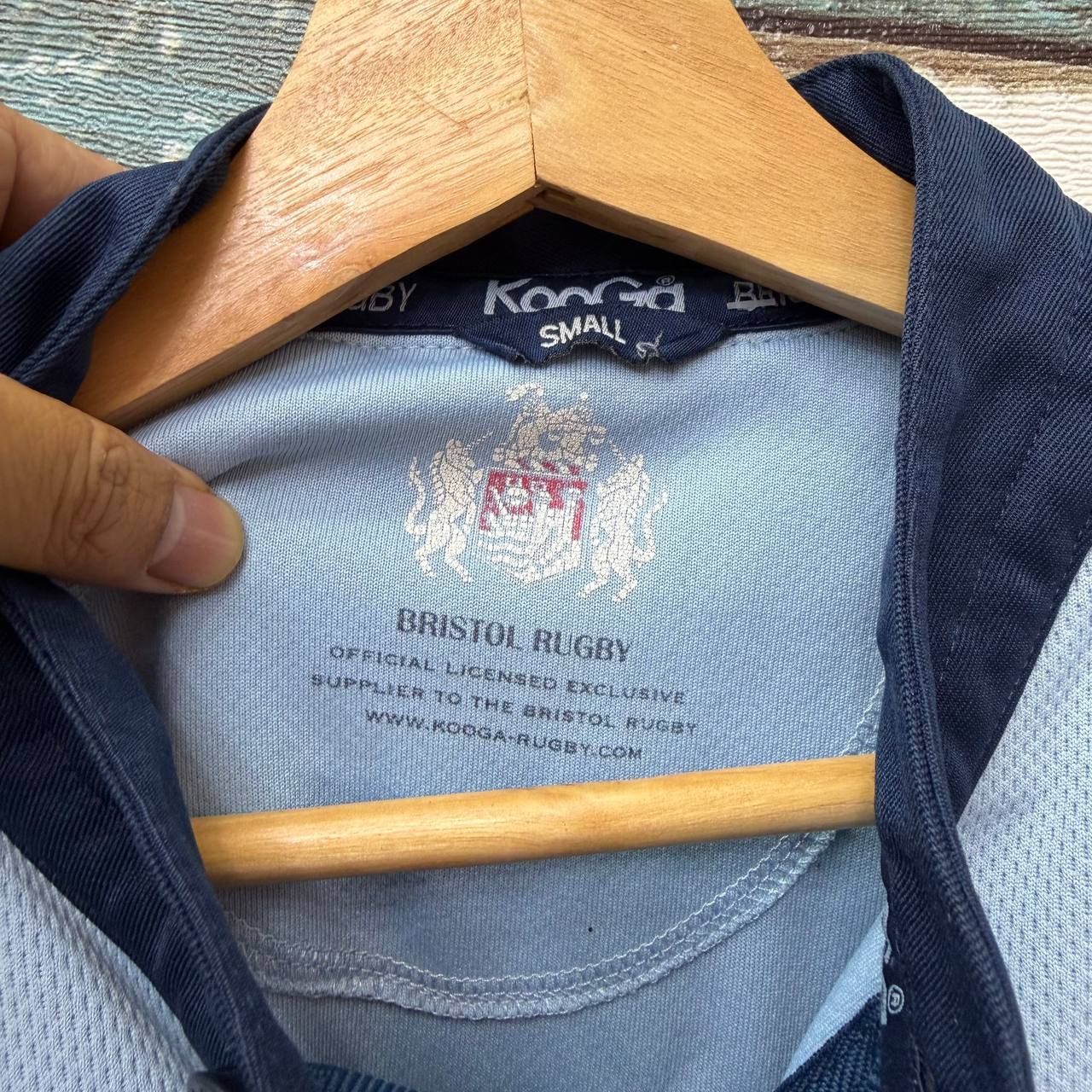 Vintage VTG Archival Bristol Rugby Jersey 07/08 KooGa Bass Sponsor Size US S / EU 44-46 / 1 - 10 Thumbnail