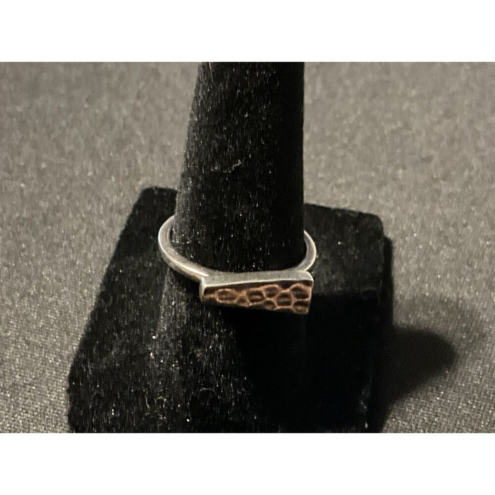 Other Size 7 925 Sterling Silver Silpada Hammered Ring Size ONE SIZE - 1 Thumbnail