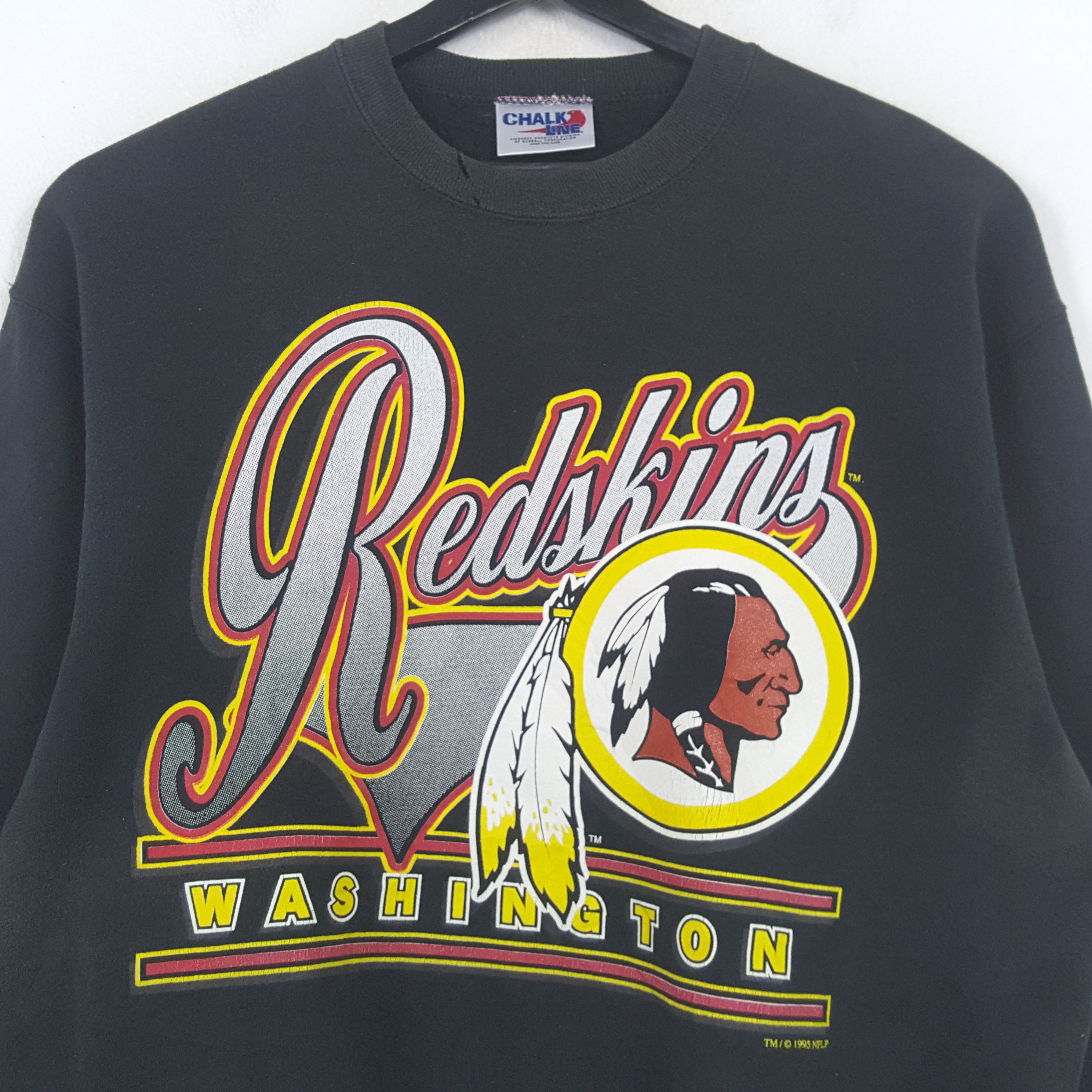 NFL REDSKINS WASHINGTON Football Team Vintage Sweatshirt C295N12 Size US M / EU 48-50 / 2 - 2 Thumbnail