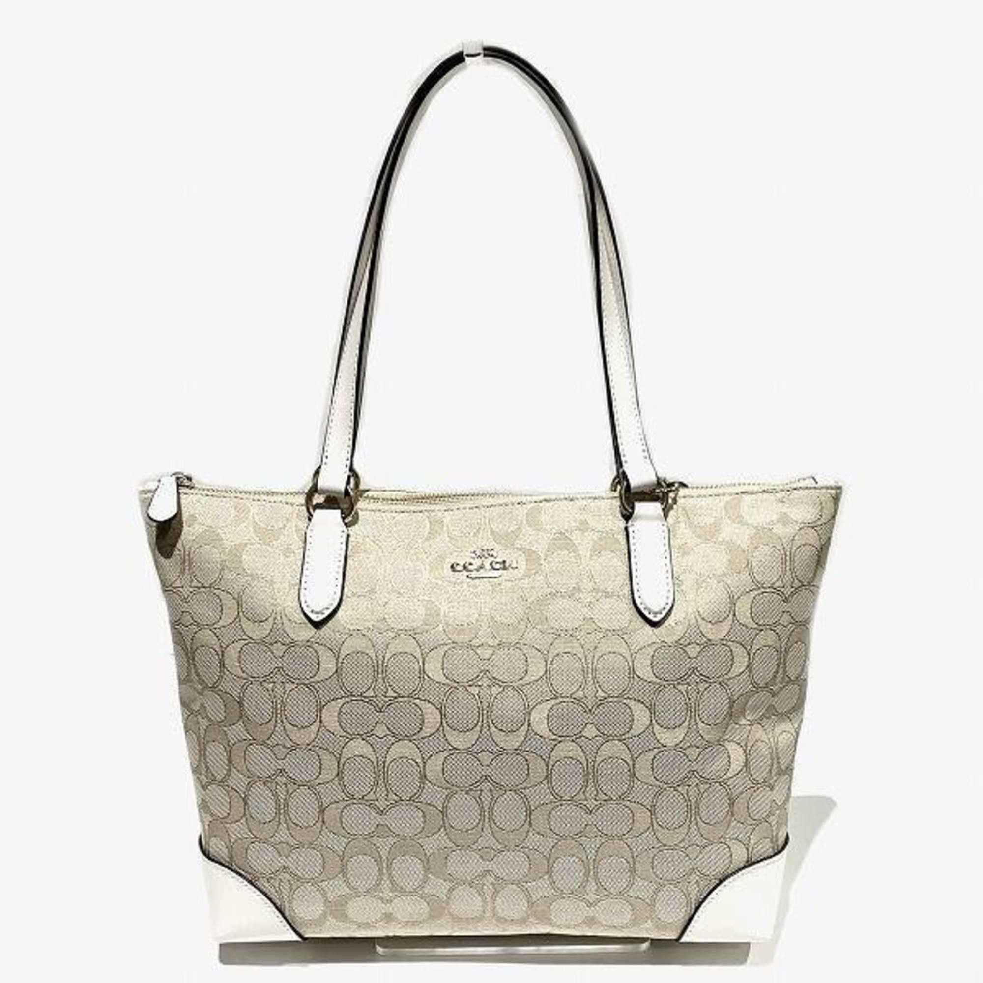 image of Coach Cg977 Bag Tote Ladies in White, Women's