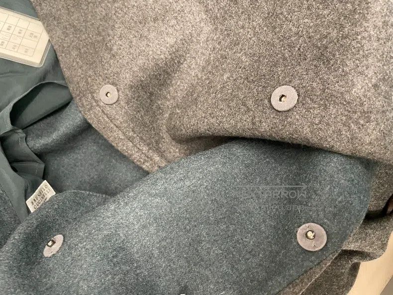 Brunello Cucinelli Brunello Cucinelli Dark Gray Cashmere Long Coat Size S / US 4 / IT 40 - 4 Thumbnail