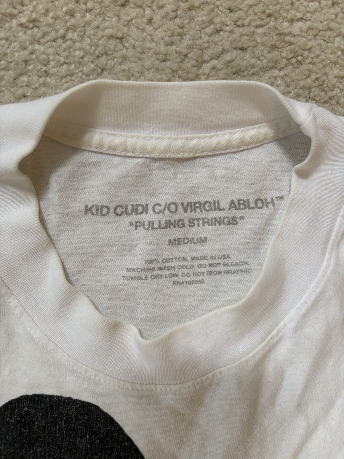 Kid Cudi × Virgil Abloh Able X Cudi collab tee Size US M / EU 48-50 / 2 - 2 Thumbnail