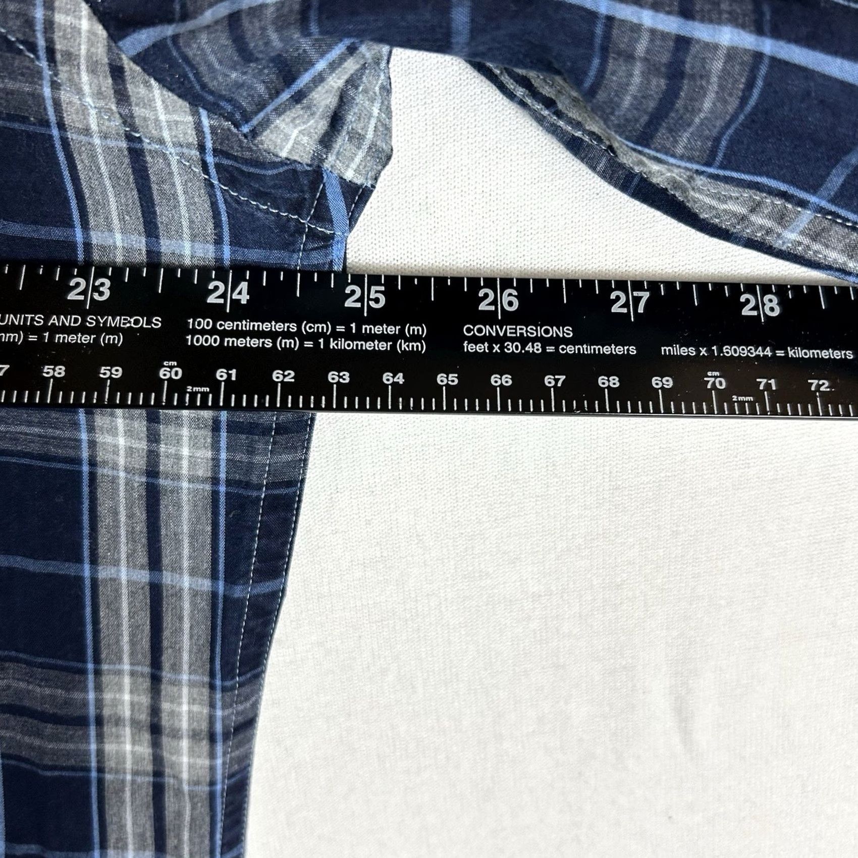 Southern Tide Southern Tide Classic Fit Long Sleeve Button Up Shirt Mens Large Blue Plaid Top Size US L / EU 52-54 / 3 - 7 Thumbnail