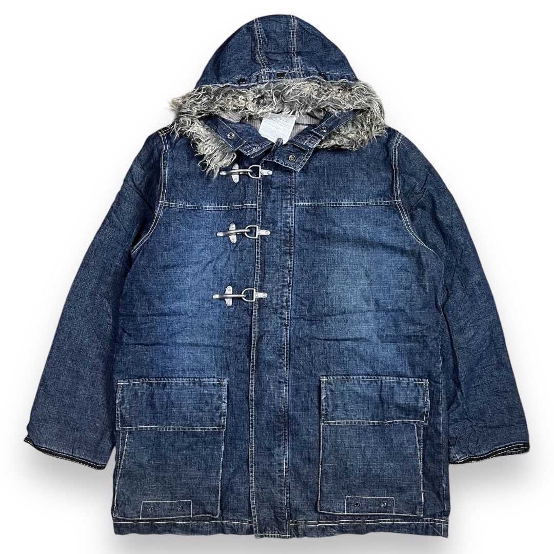 If Six Was Nine × Japanese Brand × Le Grande Bleu (L.G.B.) Road runner nautical toggle jacket style CPRL bondage Size US L / EU 52-54 / 3 - 1 Thumbnail