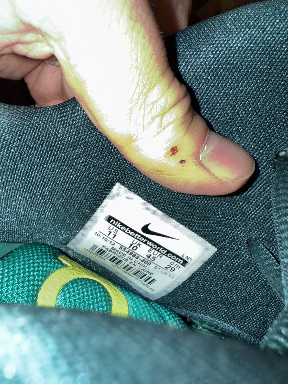 Nike Nike KD 5 ‘Hulk’ Size US 11 / EU 44 - 7 Thumbnail