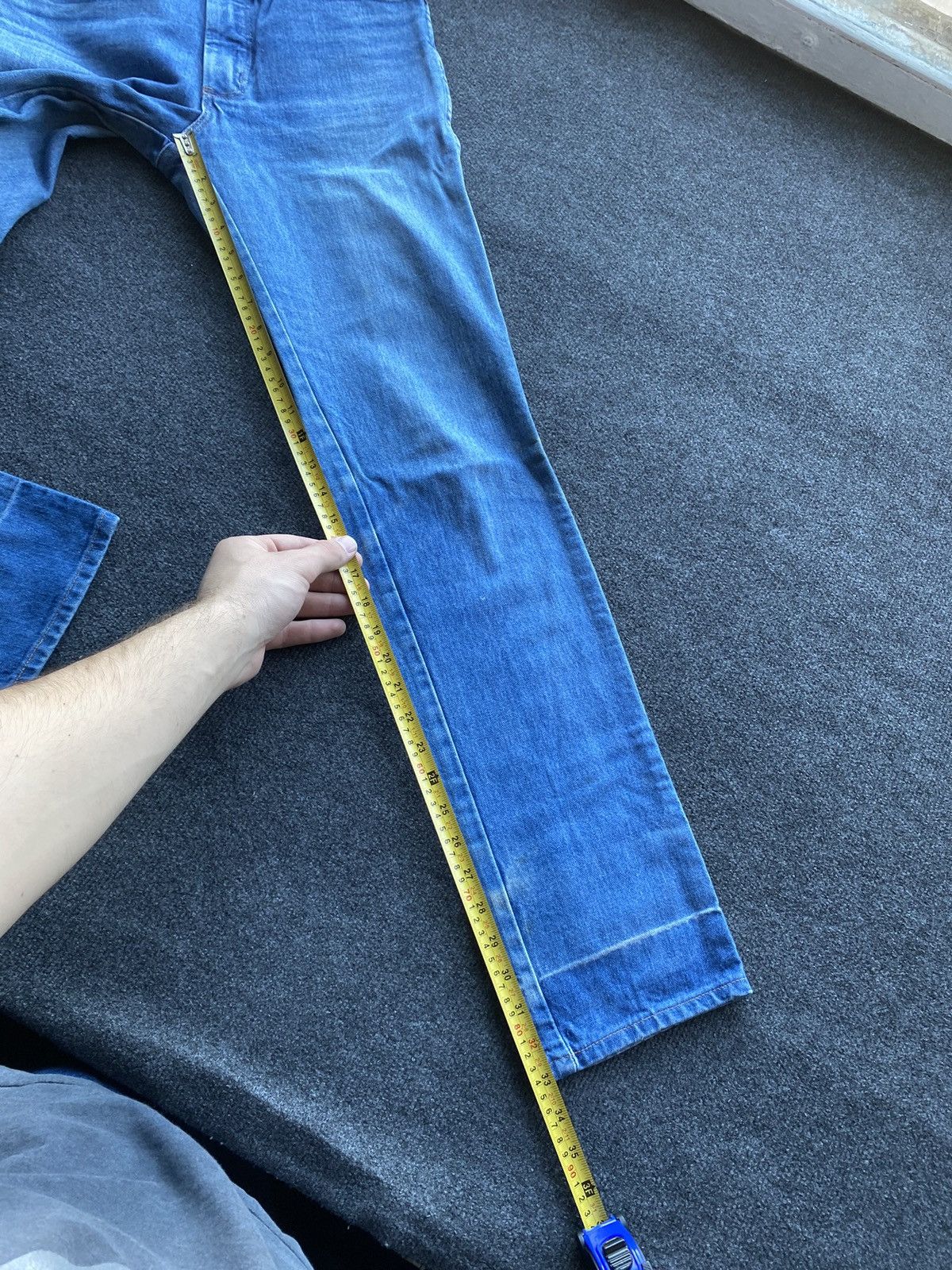 Wrangler 🔥Cowboy Western Vntg Wrangler Eclair Zip Jeans 31 rare Size US 31 - 12 Thumbnail