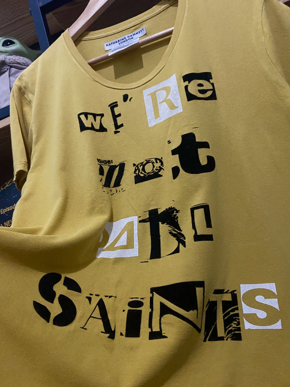 Katharine Hamnett London Katharine Hamnett London Cut & Sewn Were Not All Saints Size US L / EU 52-54 / 3 - 2 Thumbnail