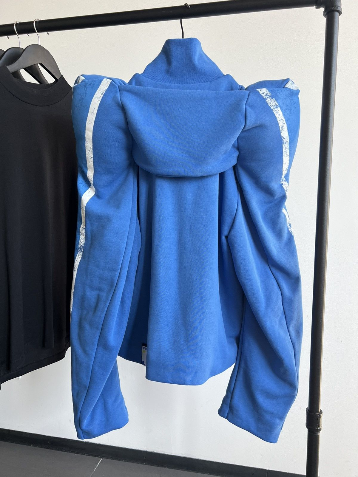Anonymous Club Collection 01 “Club Couture” Shoulder Pad Blue Jacket BNWT Size US M / EU 48-50 / 2 - 3 Thumbnail