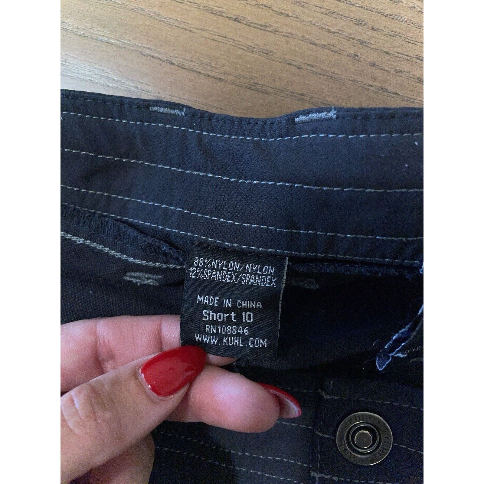 Kuhl KUHL Cargo Pants Women 10 Gray Nylon Blend Roll Tab Size 32" / US 10 / IT 46 - 7 Thumbnail