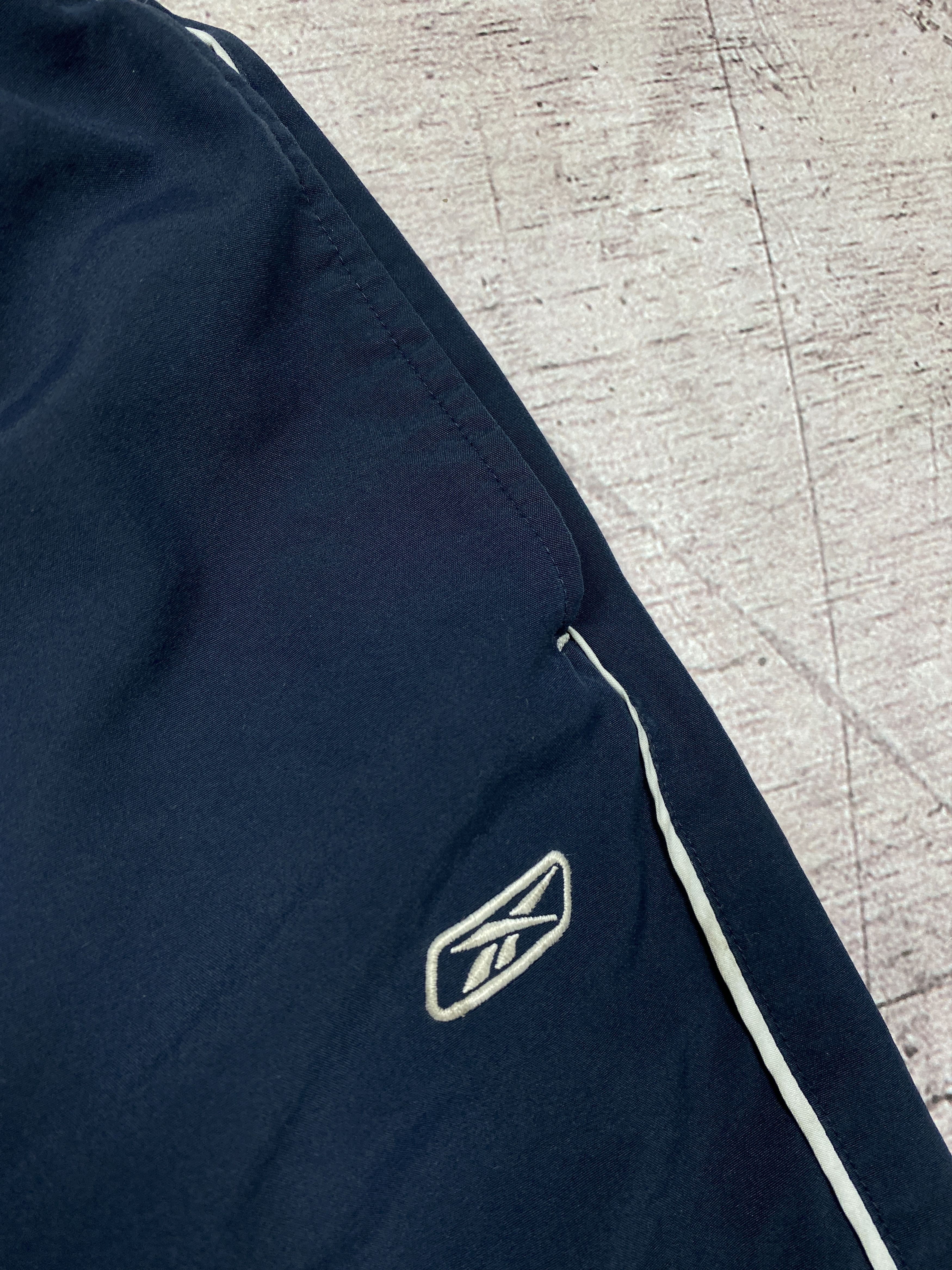 Reebok × Vintage Reebok Vintage Mens Nylon Track Pants Y2K Size US 34 / EU 50 - 6 Thumbnail