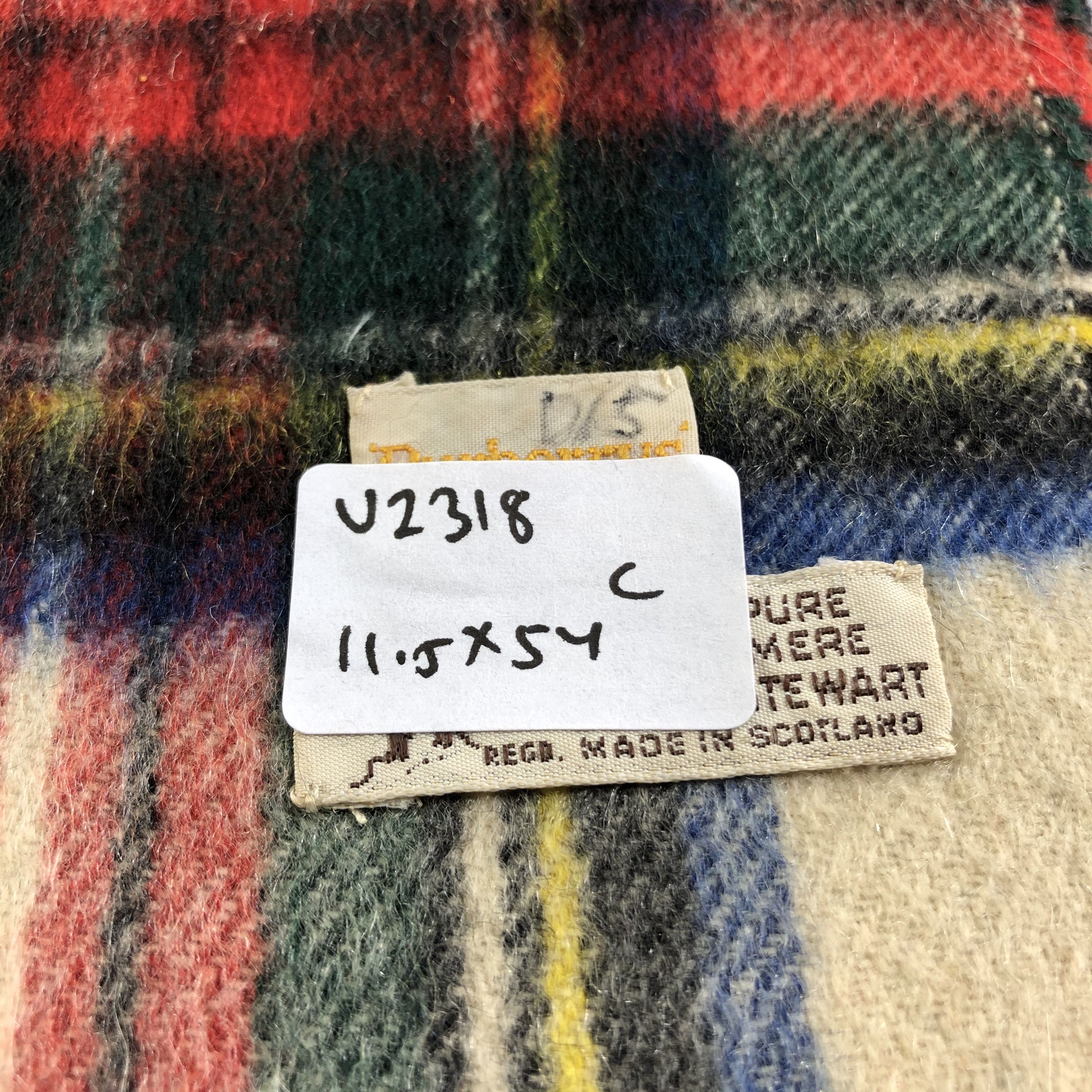 Burberry Burberrys Nova Check Cashmere Scarf Muffler Neckwear V2318 Size ONE SIZE - 6 Thumbnail