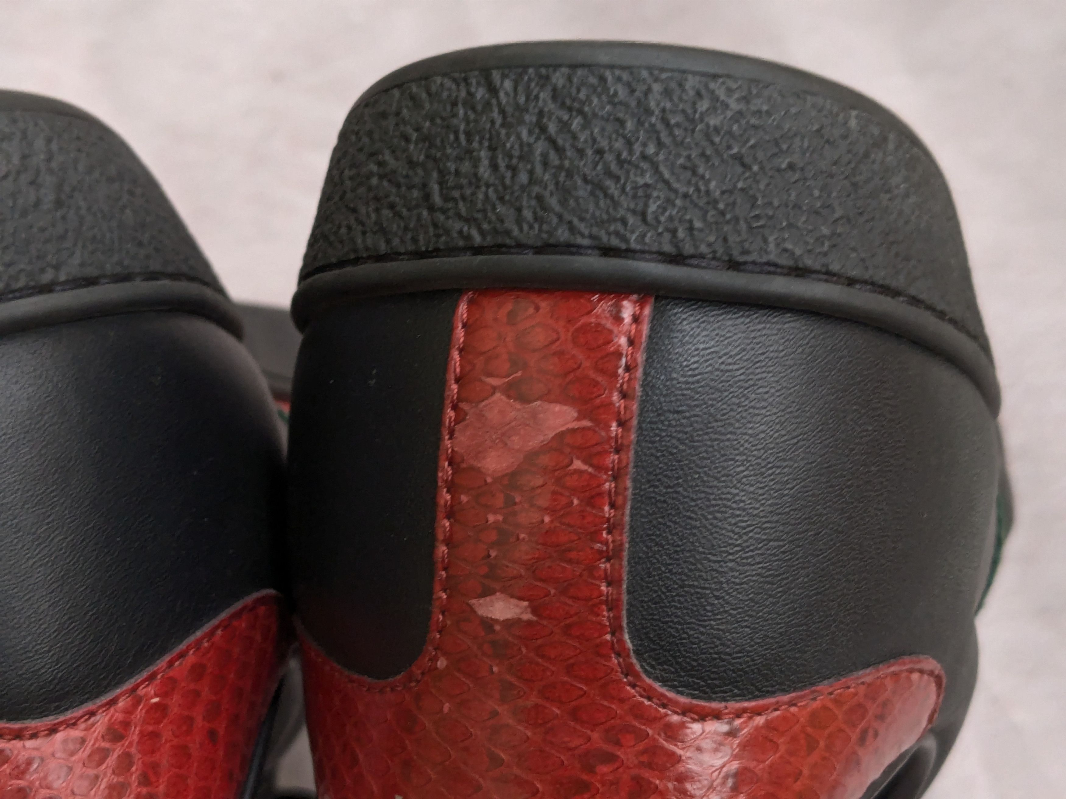 Gucci Gucci Ace Sneakers Black 12.5 Leather Low Tops Web Size US 12.5 / EU 45-46 - 15 Thumbnail