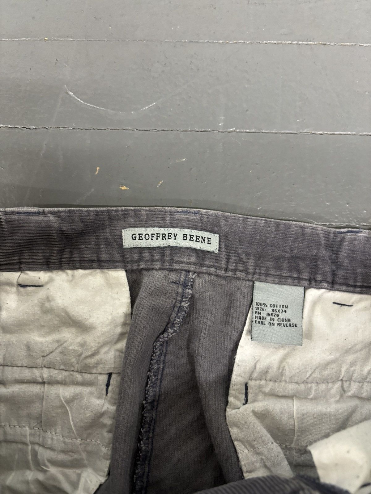L.L. Bean × Vintage Y2K Geoffrey Beene corduroy pants Size US 36 / EU 52 - 3 Thumbnail