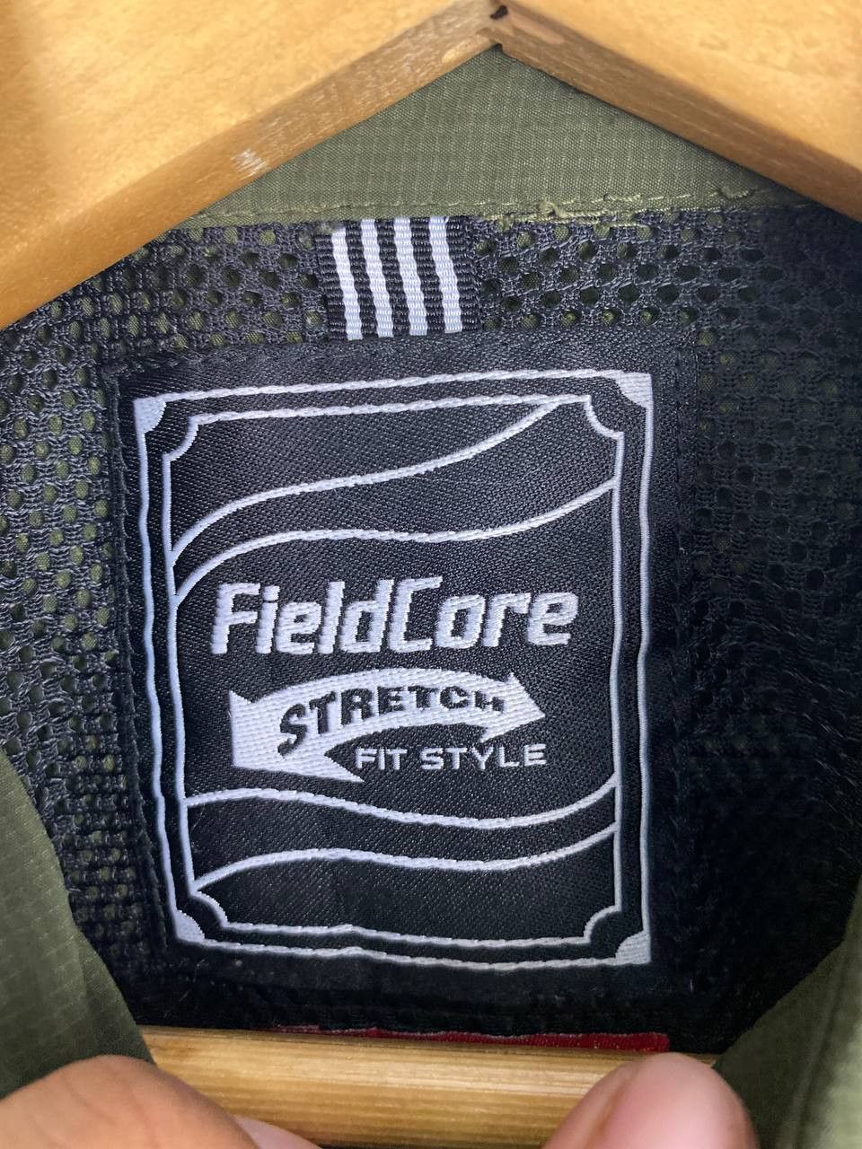 Japanese Brand fieldcore stretch fit nylon jaket with mesh detailing Size US M / EU 48-50 / 2 - 6 Thumbnail