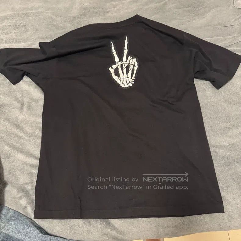 Balenciaga Balenciaga White M-size black T-shirt with round neck and Size US M / EU 48-50 / 2 - 3 Thumbnail