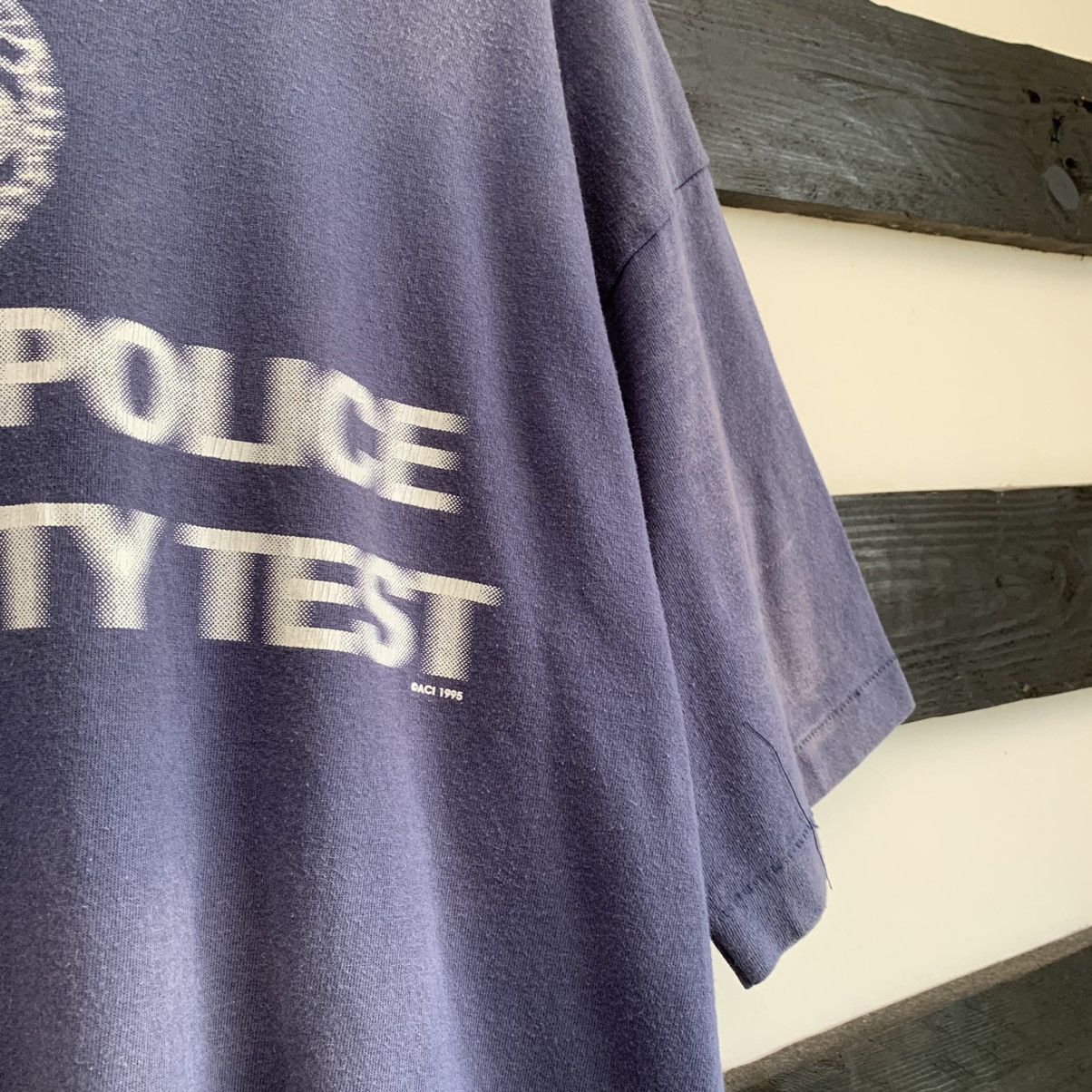 Vintage Vintage ACI 1995 Soberity Test Tshirt Size US XL / EU 56 / 4 - 3 Thumbnail