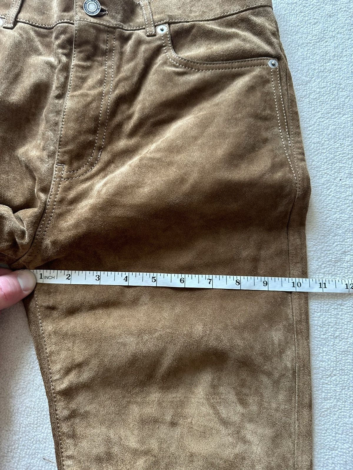 Saint Laurent Paris SS20 $3k+ 🤑 Saint Laurent suede leather pants trousers Size US 30 / EU 46 - 9 Thumbnail
