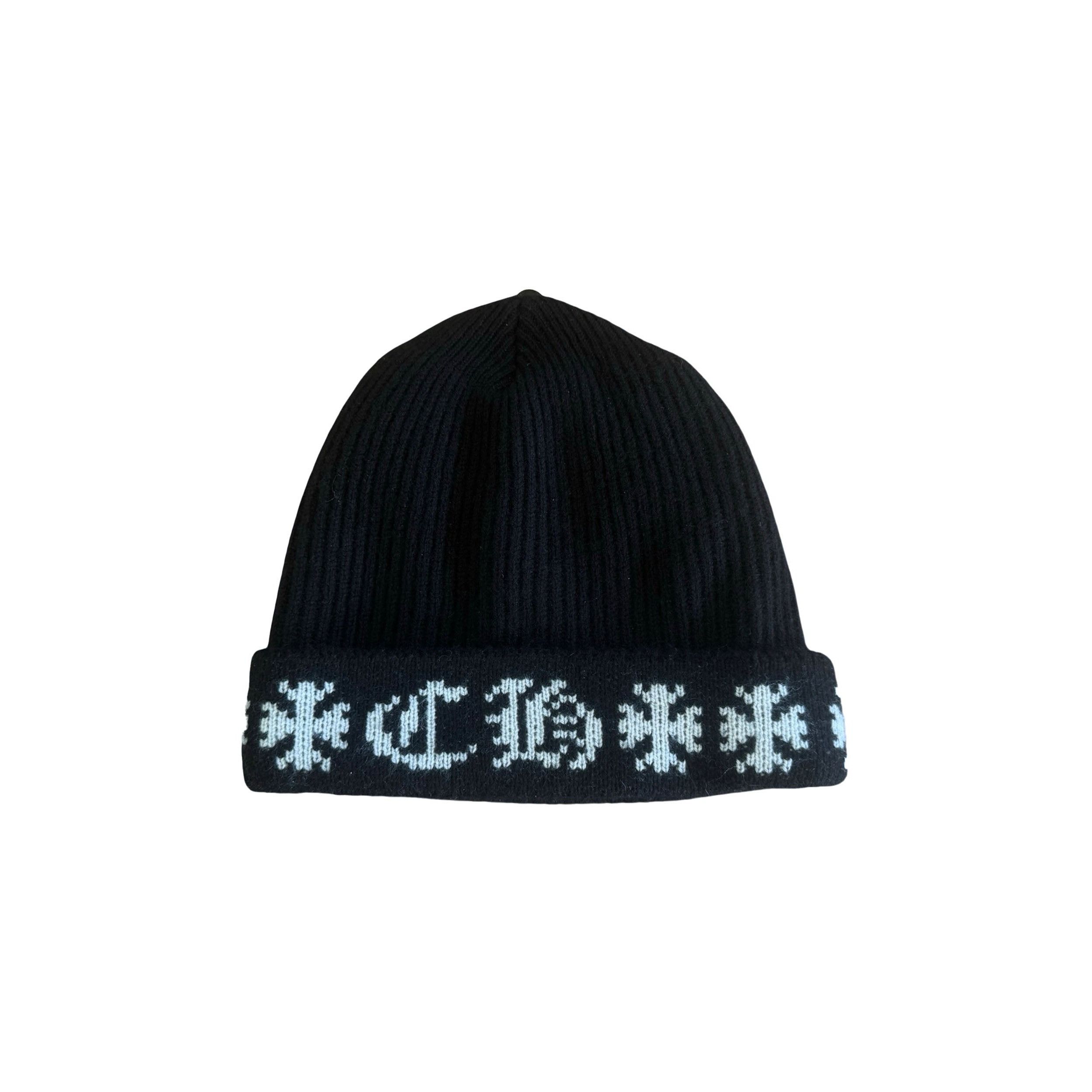 Chrome Hearts CH Big Daddy Cashmere Beanie Size ONE SIZE - 3 Thumbnail