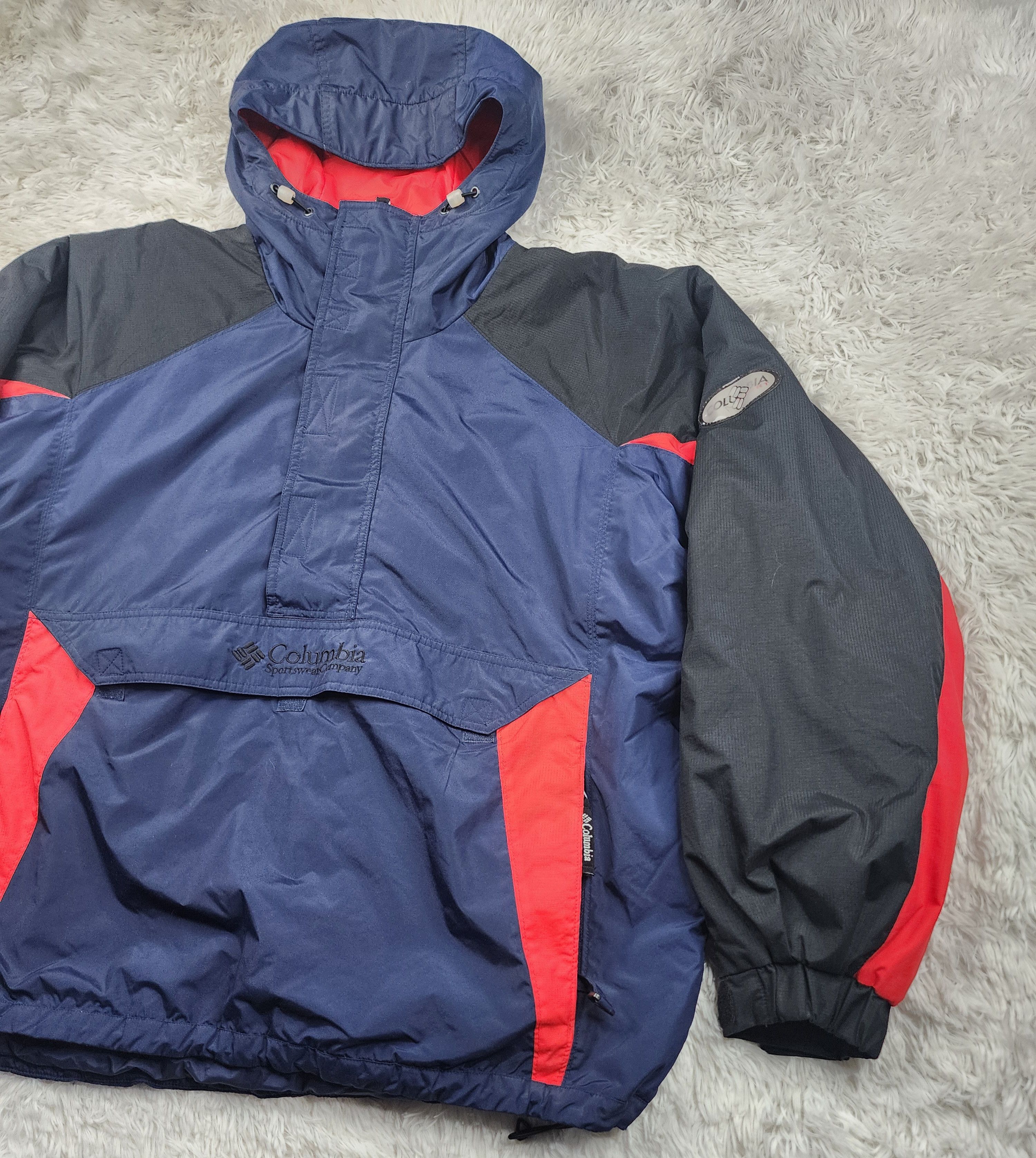 Columbia Vintage Columbia 1/4 zip anorak jacket size XL Size US XL / EU 56 / 4 - 2 Thumbnail