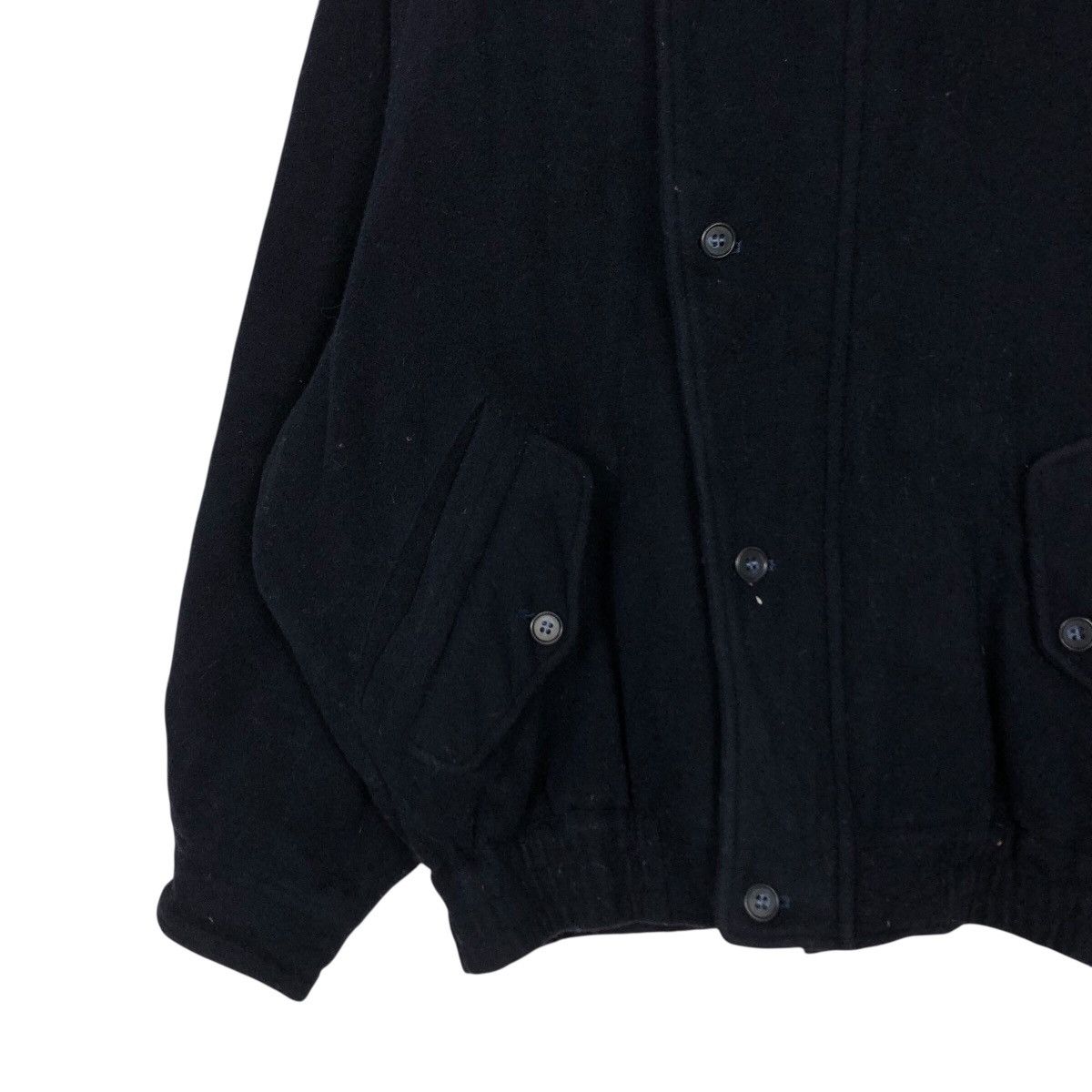 Japanese Brand 📌Vintage Wool Bomber Jacket Cittafascino Issey Miyake Size US M / EU 48-50 / 2 - 6 Thumbnail