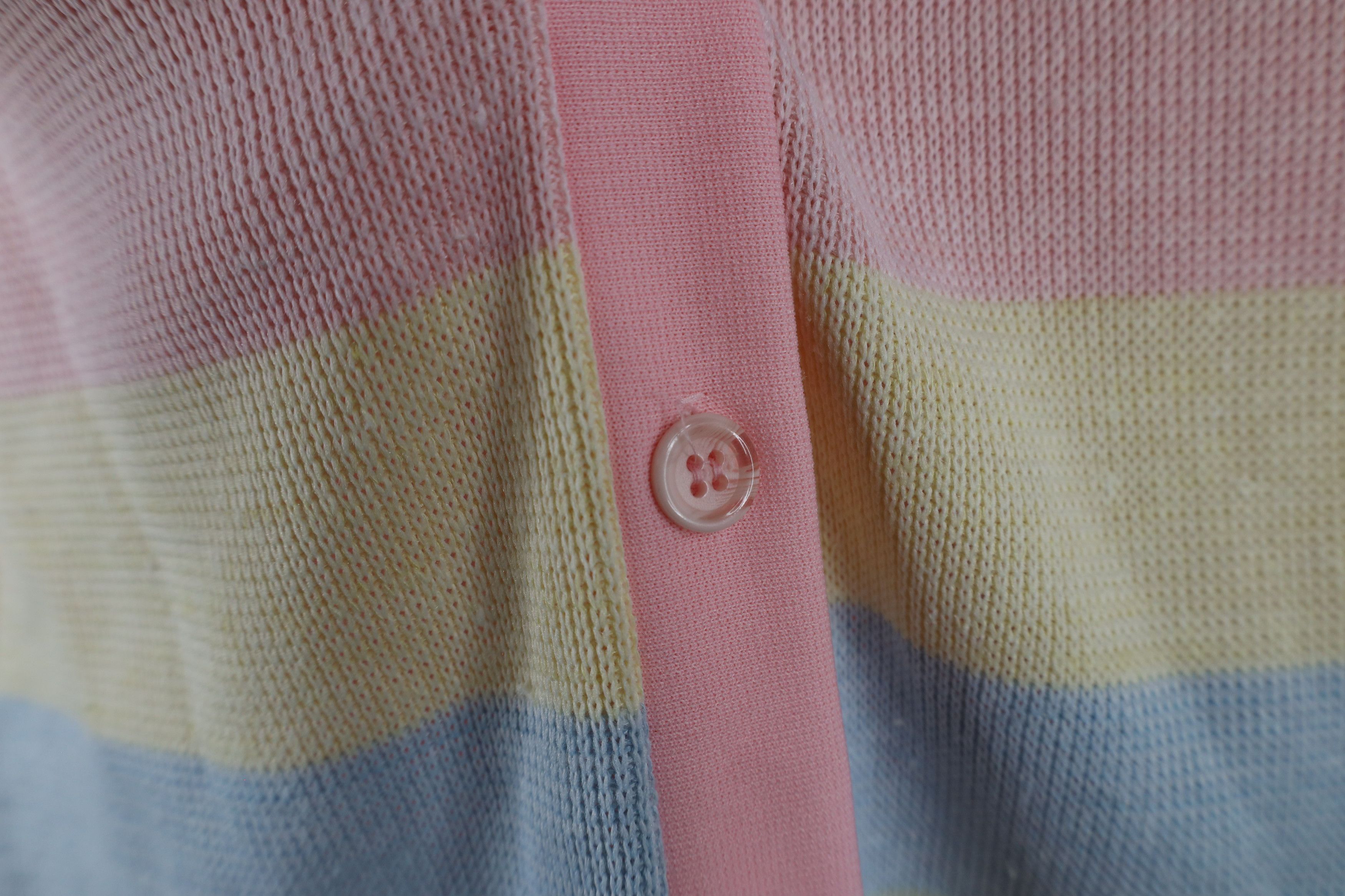 Vintage Vintage 70s Mid Century Modern MCM Striped Knit Vest USA Size L / US 10 / IT 46 - 7 Thumbnail