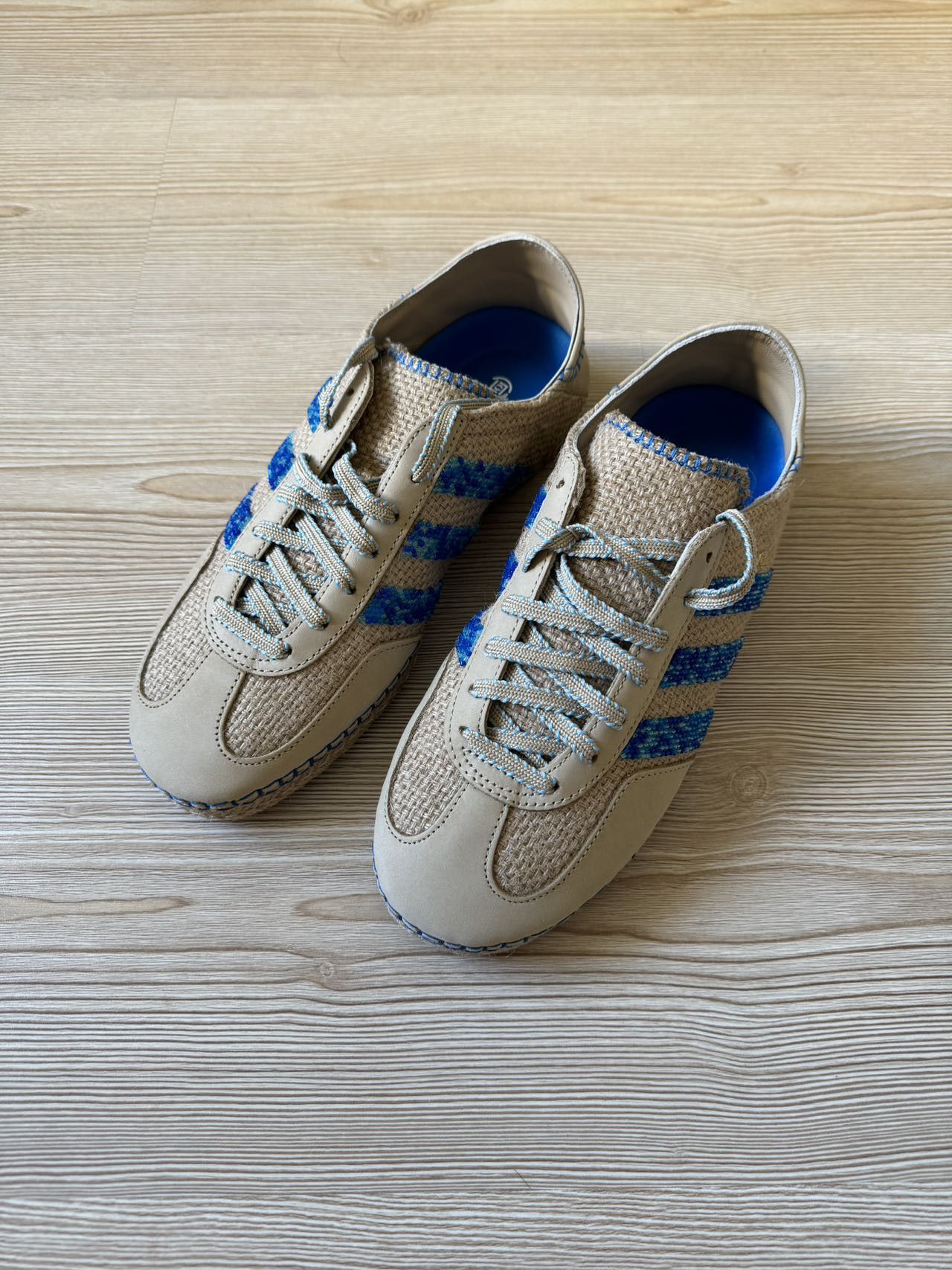 Adidas × CLOT Adidas Gazelle CLOT Linen Khaki US 8.5/ EU42 Size US 8.5 / EU 41-42 - 5 Thumbnail
