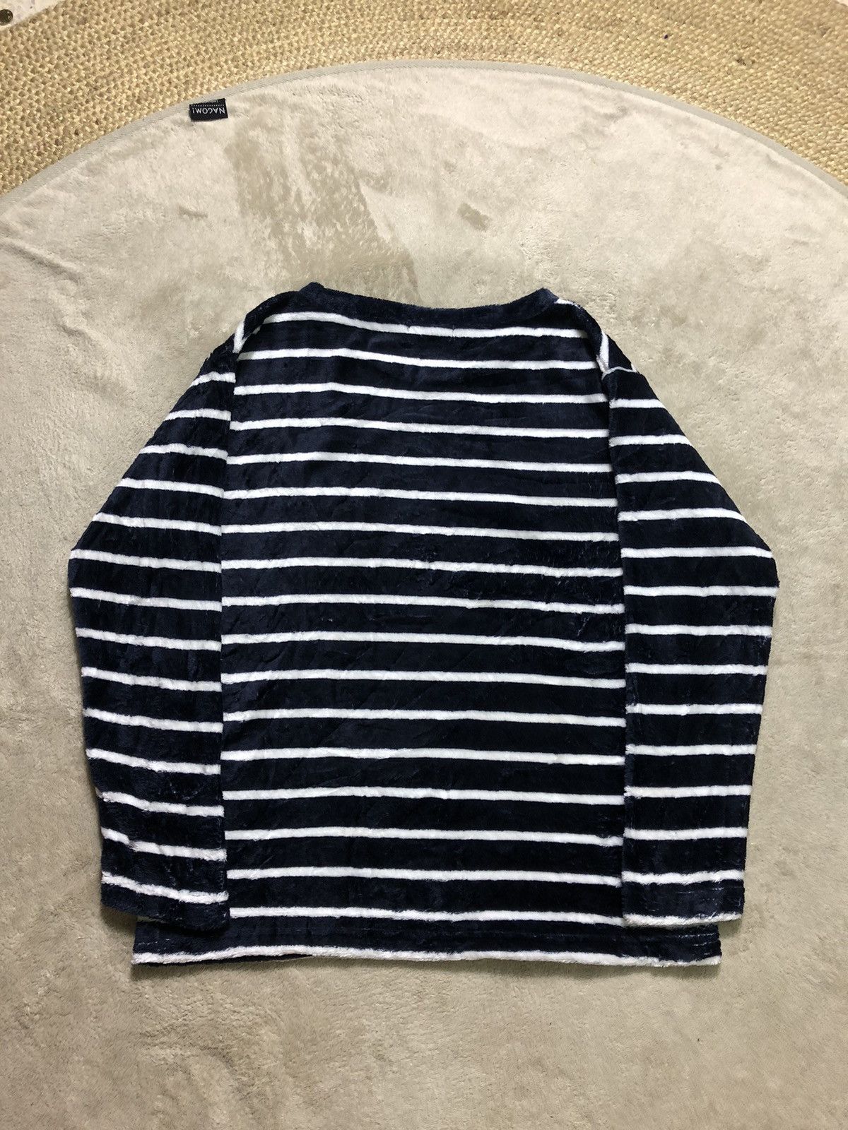 Vintage Vintage Stripe Mohair Kurt Cobain Style Sweater Size US M / EU 48-50 / 2 - 11 Thumbnail