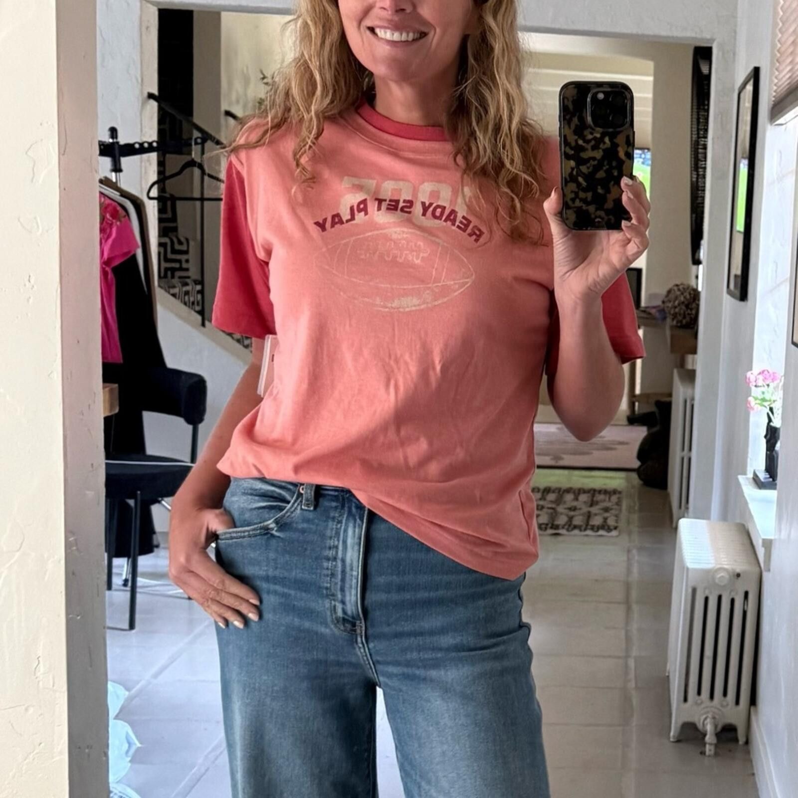 Other Anthropologie $48 Daily practice cotton tee Ready Set Play S Size S / US 4 / IT 40 - 5 Thumbnail